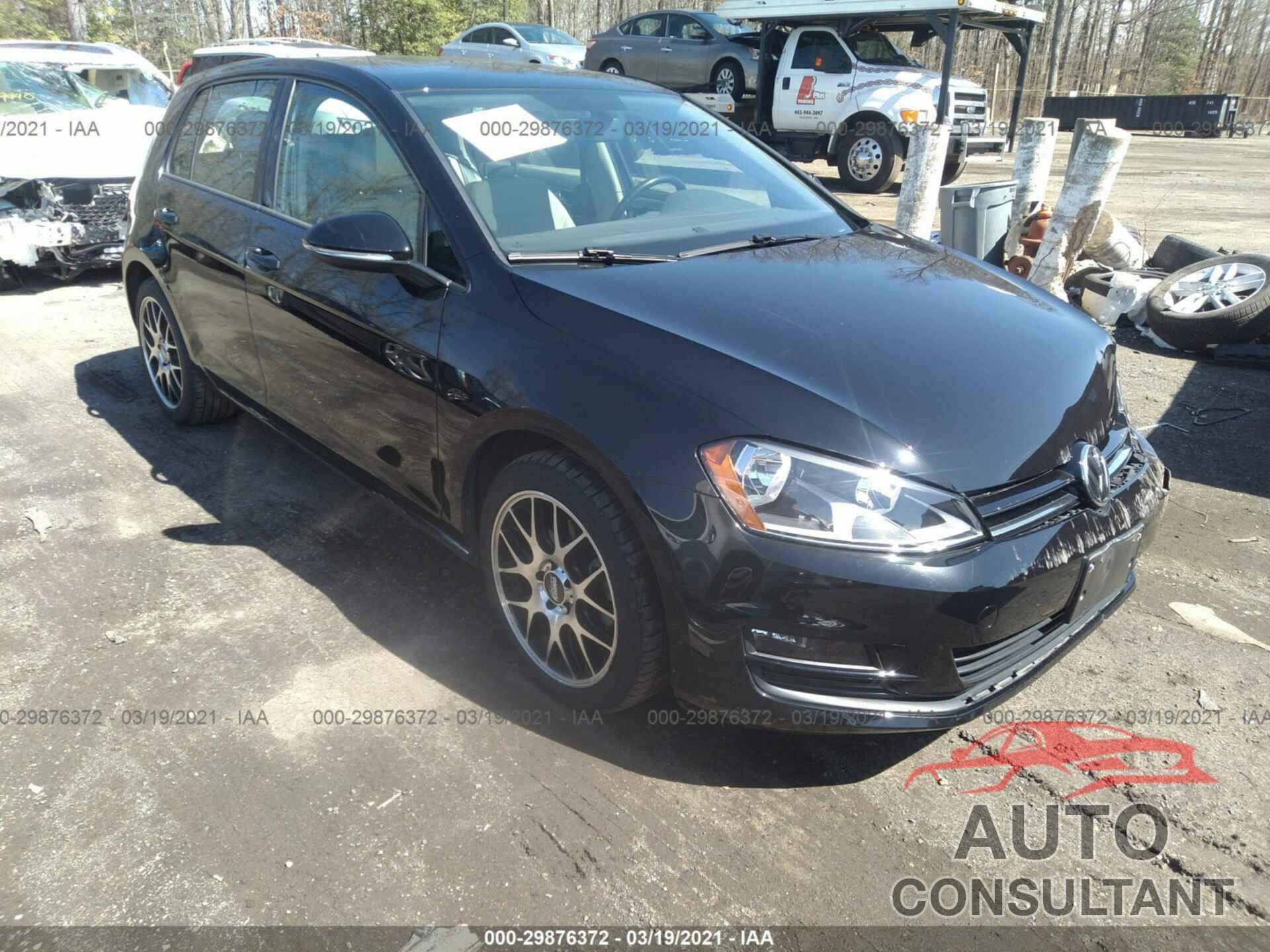 VOLKSWAGEN GOLF 2016 - 3VW217AU4GM022149