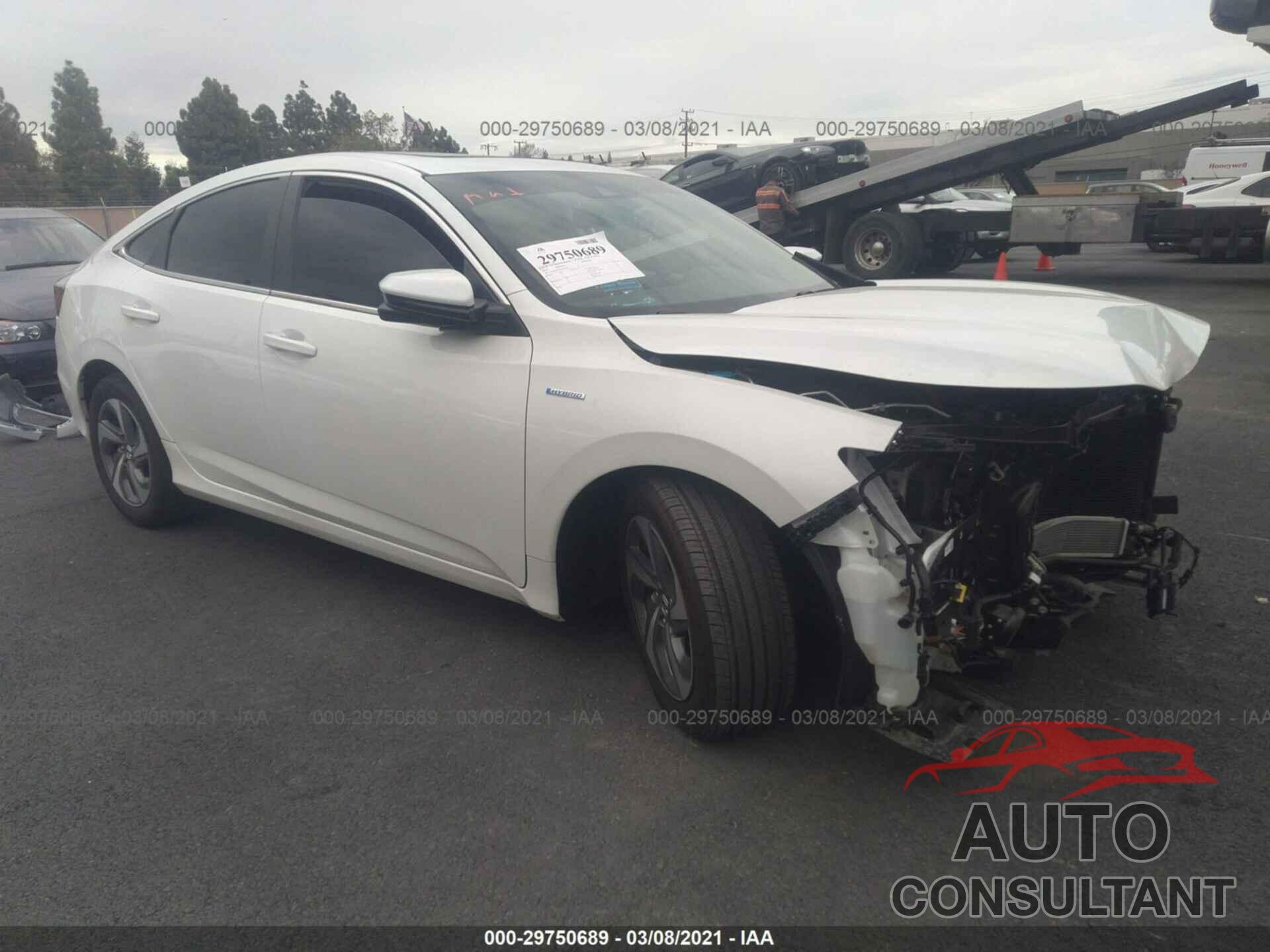 HONDA INSIGHT 2020 - 19XZE4F59LE004594