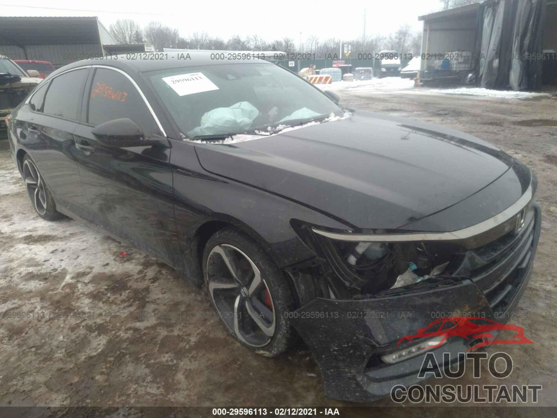 HONDA ACCORD SEDAN 2018 - 1HGCV1F34JA170509