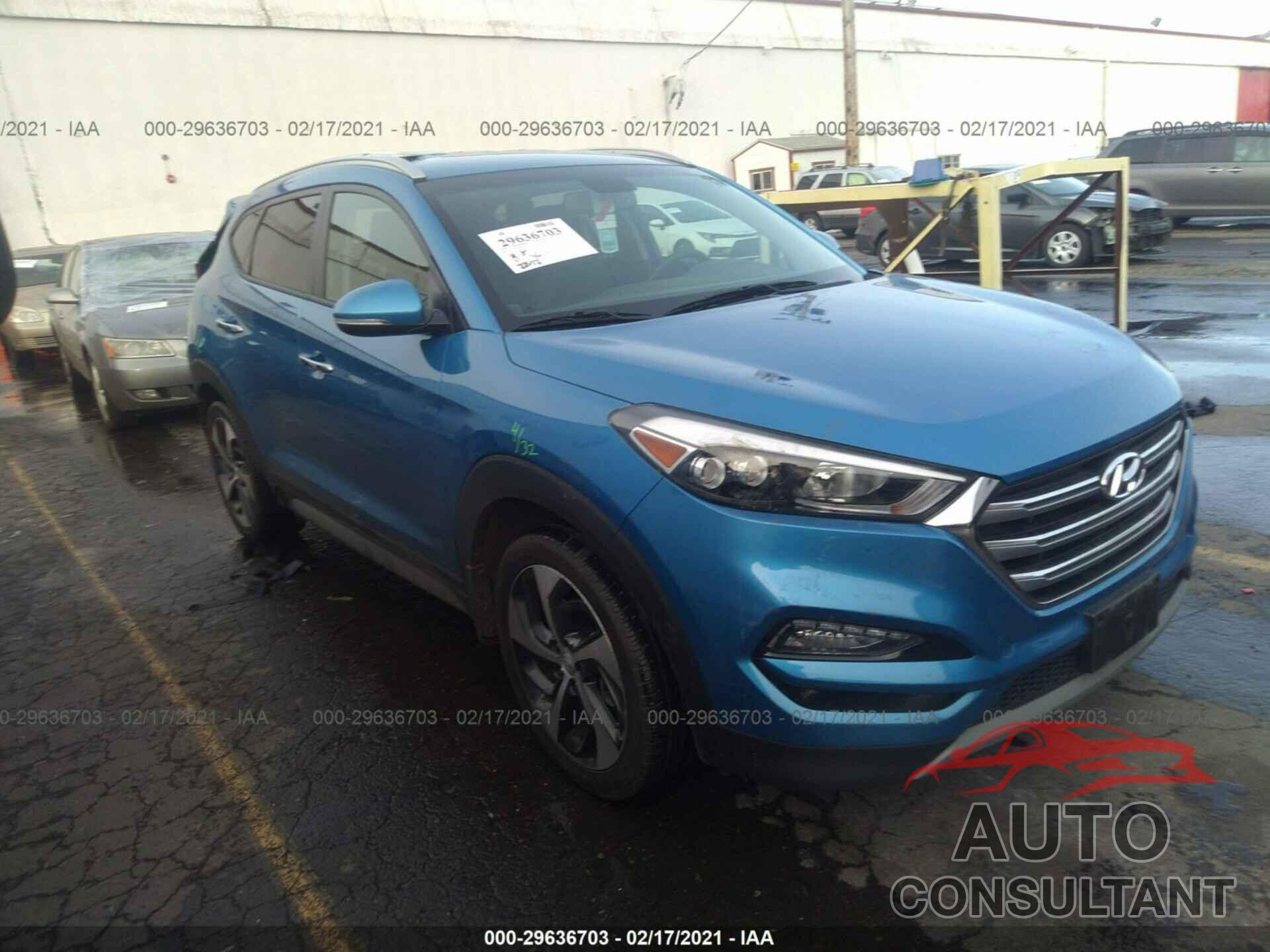 HYUNDAI TUCSON 2017 - KM8J3CA27HU364428