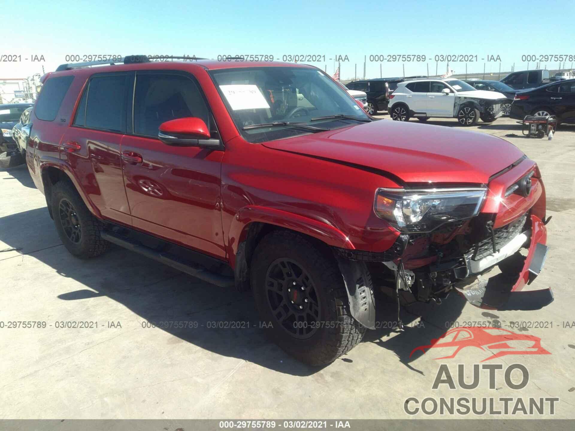 TOYOTA 4RUNNER 2020 - JTEZU5JR4L5225143