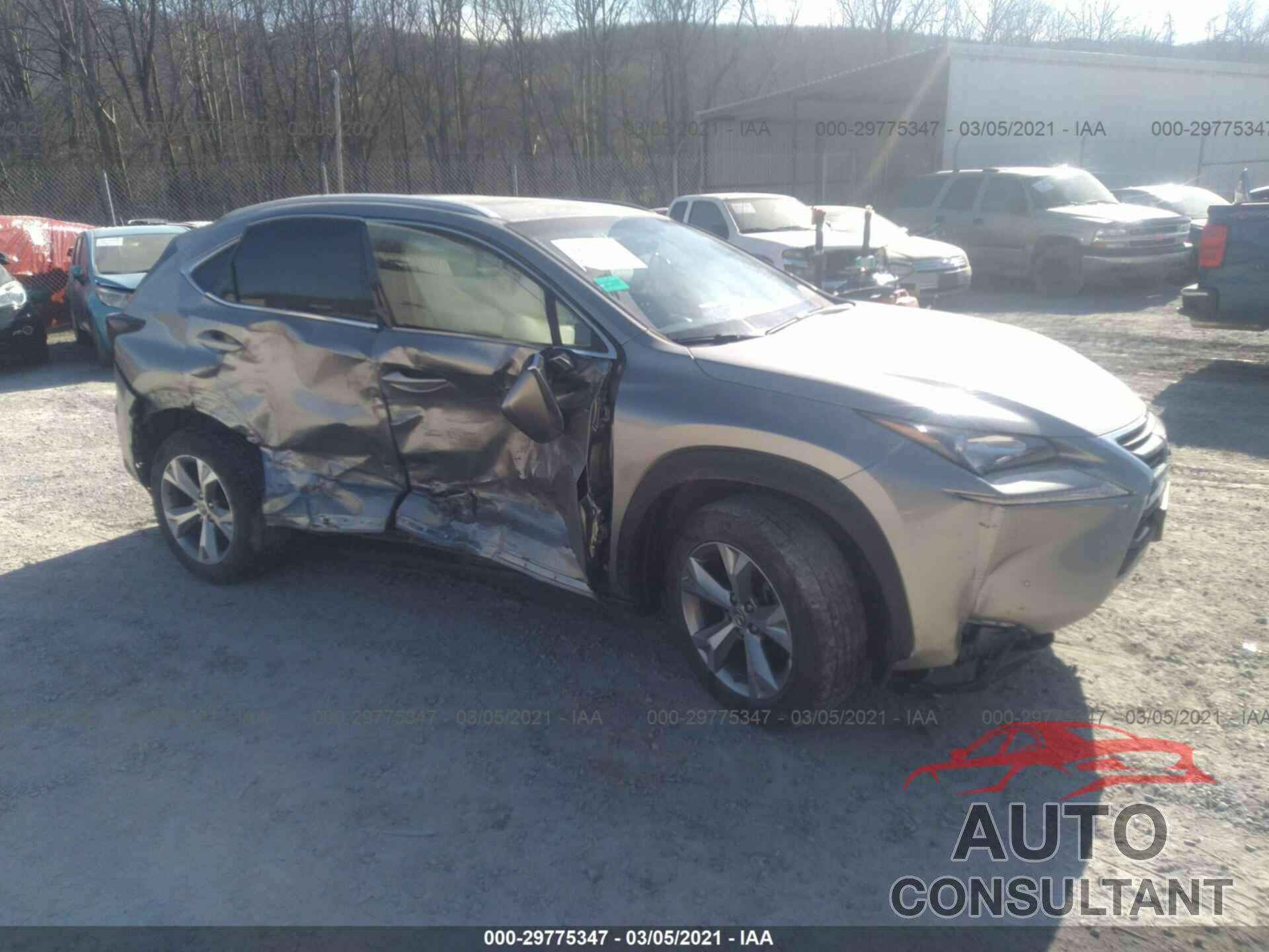 LEXUS NX 2017 - JTJBARBZ9H2101816