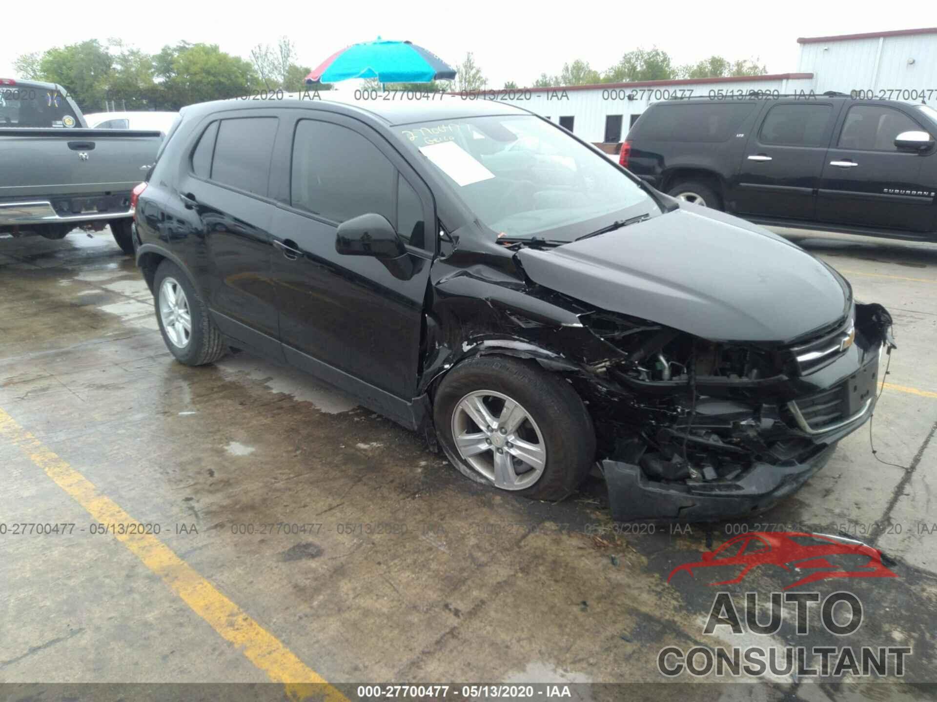 CHEVROLET TRAX 2019 - 3GNCJKSB4KL246163