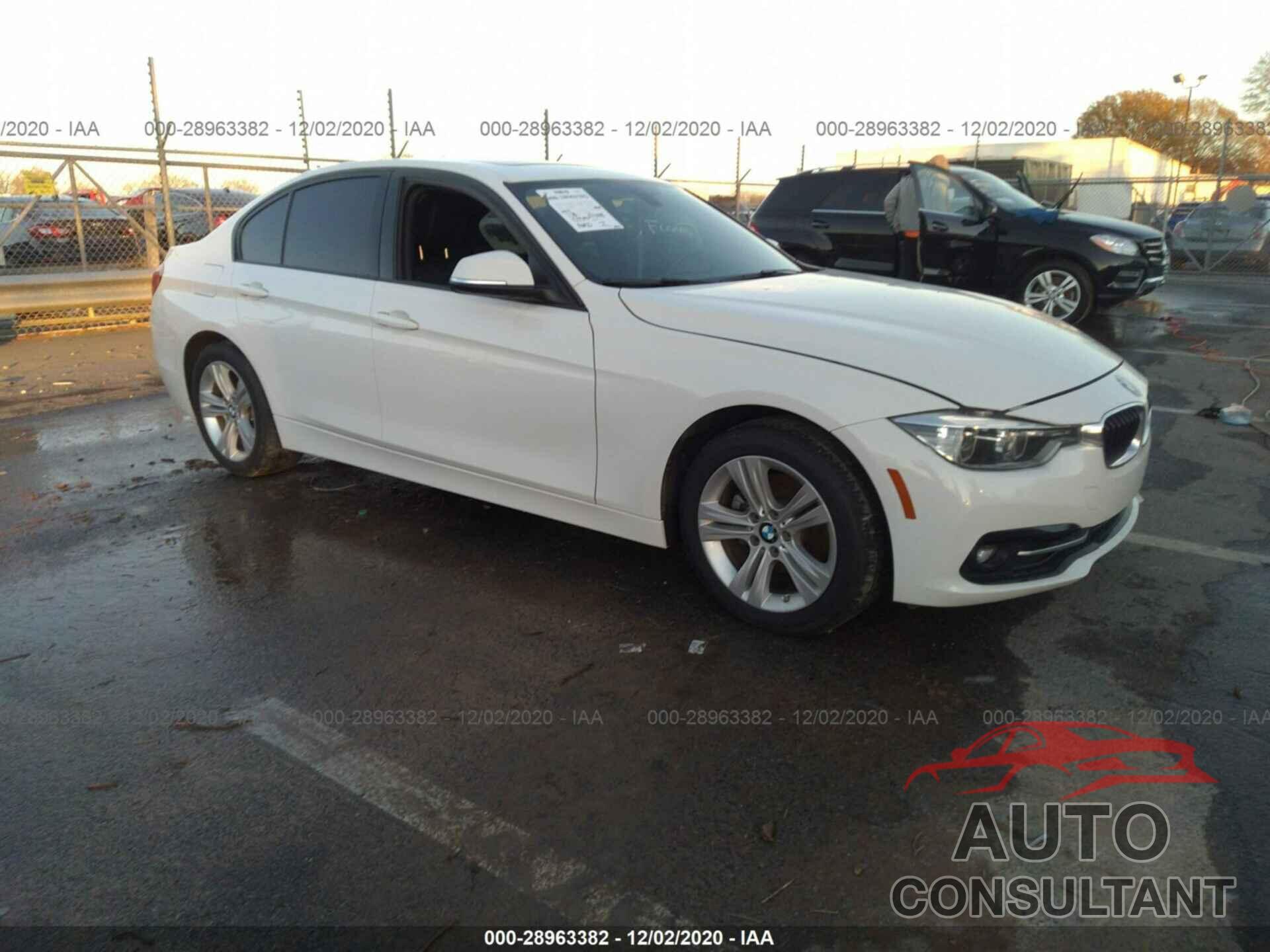 BMW 3 SERIES 2016 - WBA8E3G57GNU00901