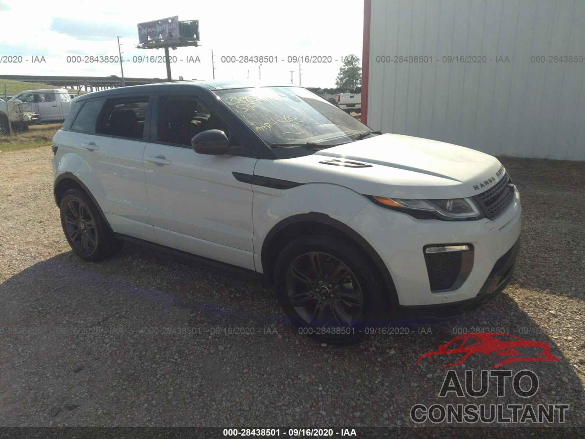 LAND ROVER RANGE ROVER EVOQUE 2019 - SALVC2RX5KH338502