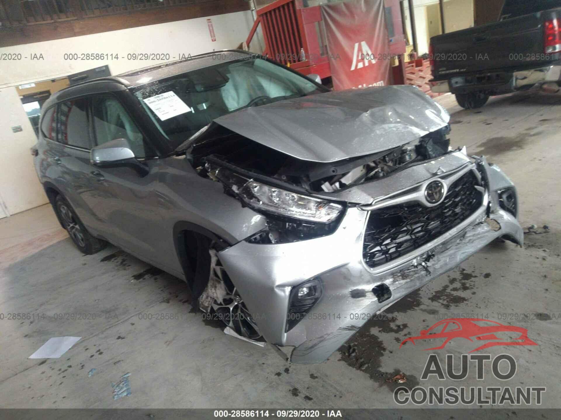TOYOTA HIGHLANDER 2020 - 5TDGZRBHXLS001363