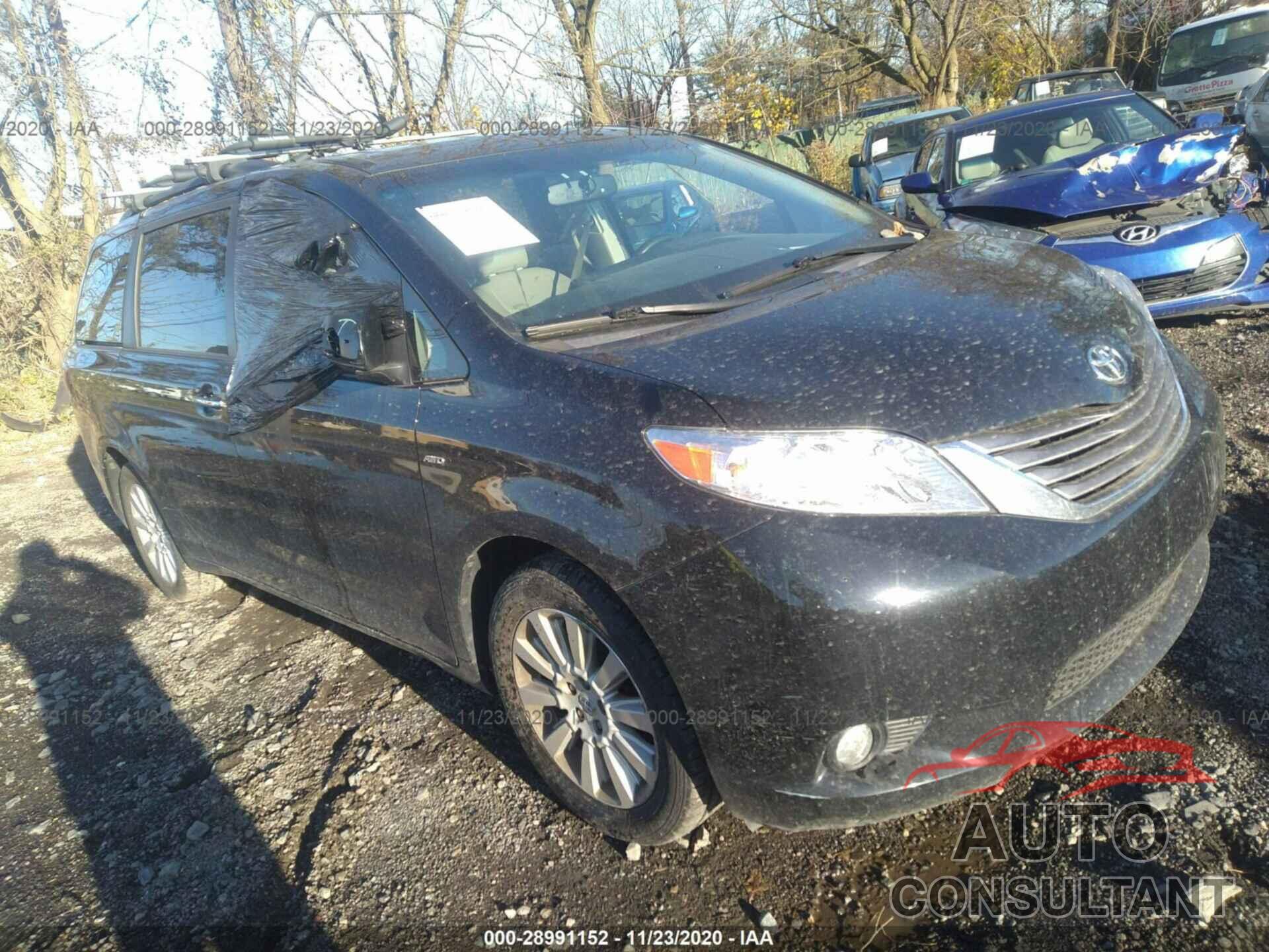 TOYOTA SIENNA 2016 - 5TDDK3DC5GS143633