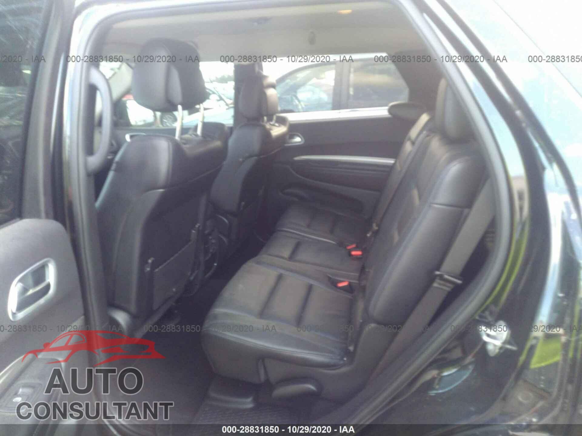 DODGE DURANGO 2020 - 1C4RDHAG0LC204645