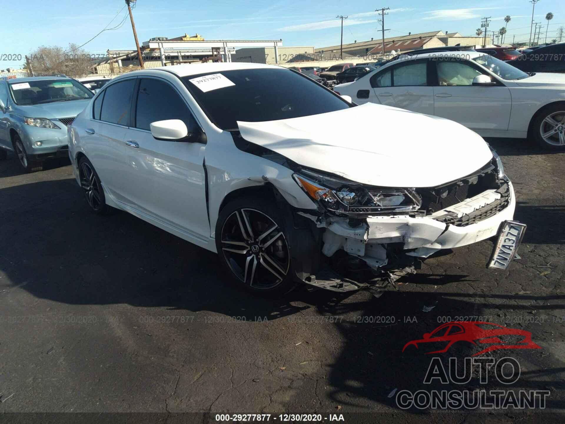 HONDA ACCORD SEDAN 2017 - 1HGCR2F66HA014857