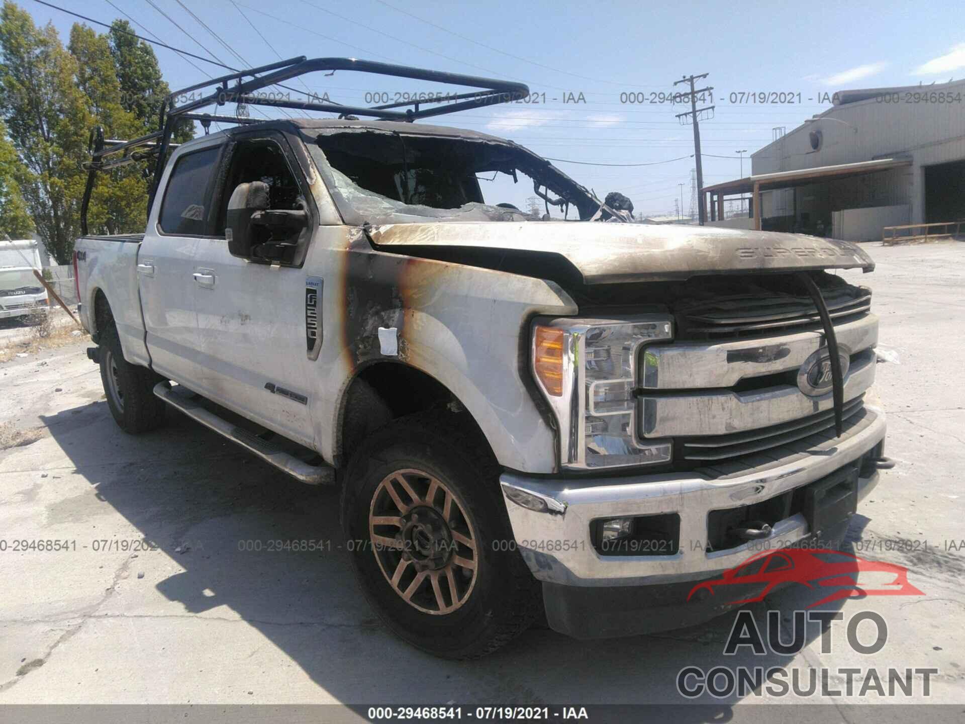 FORD SUPER DUTY F-250 SRW 2017 - 1FT7W2BT4HEE97102