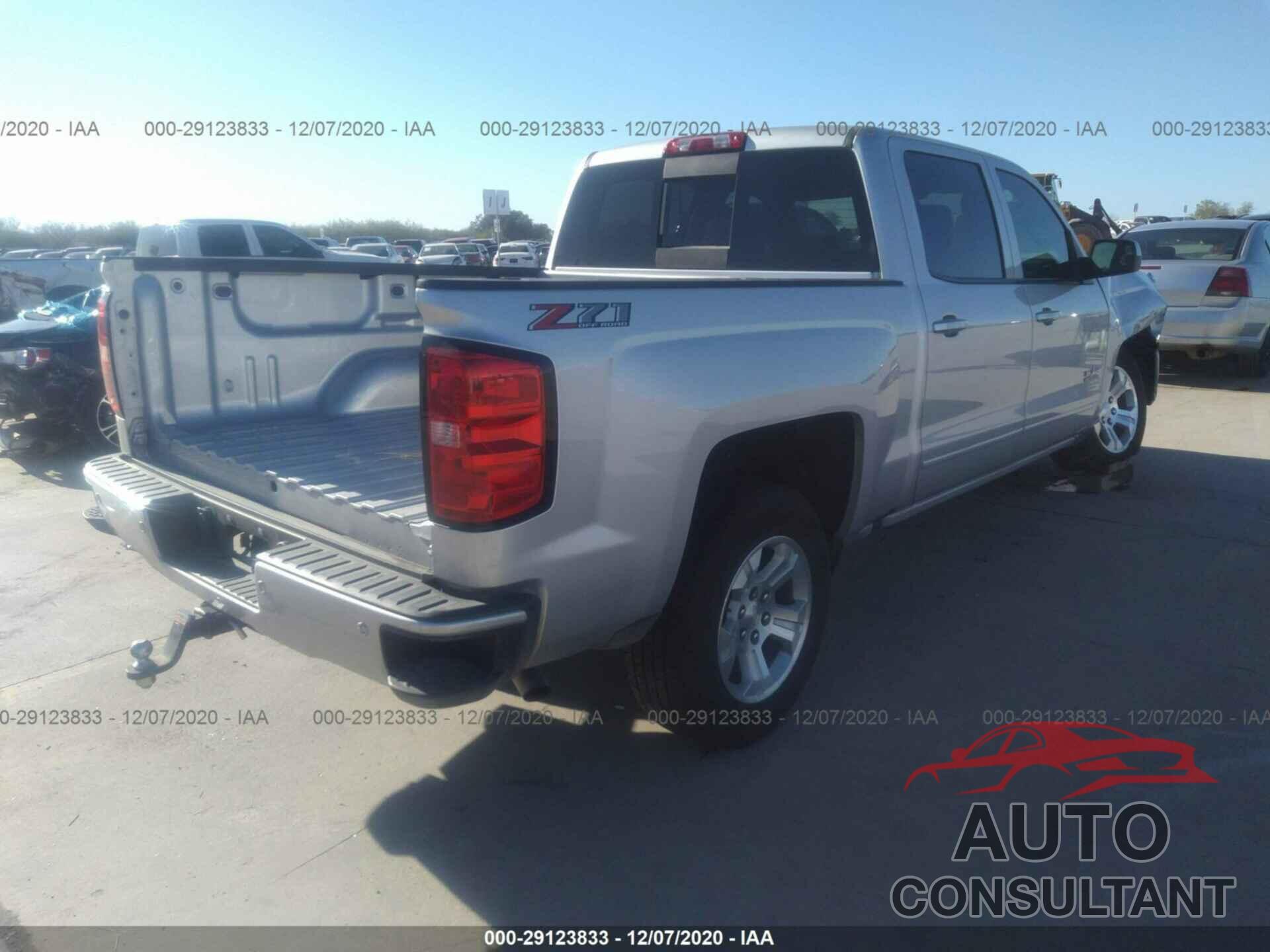 CHEVROLET SILVERADO 1500 2018 - 3GCUKREC2JG616945