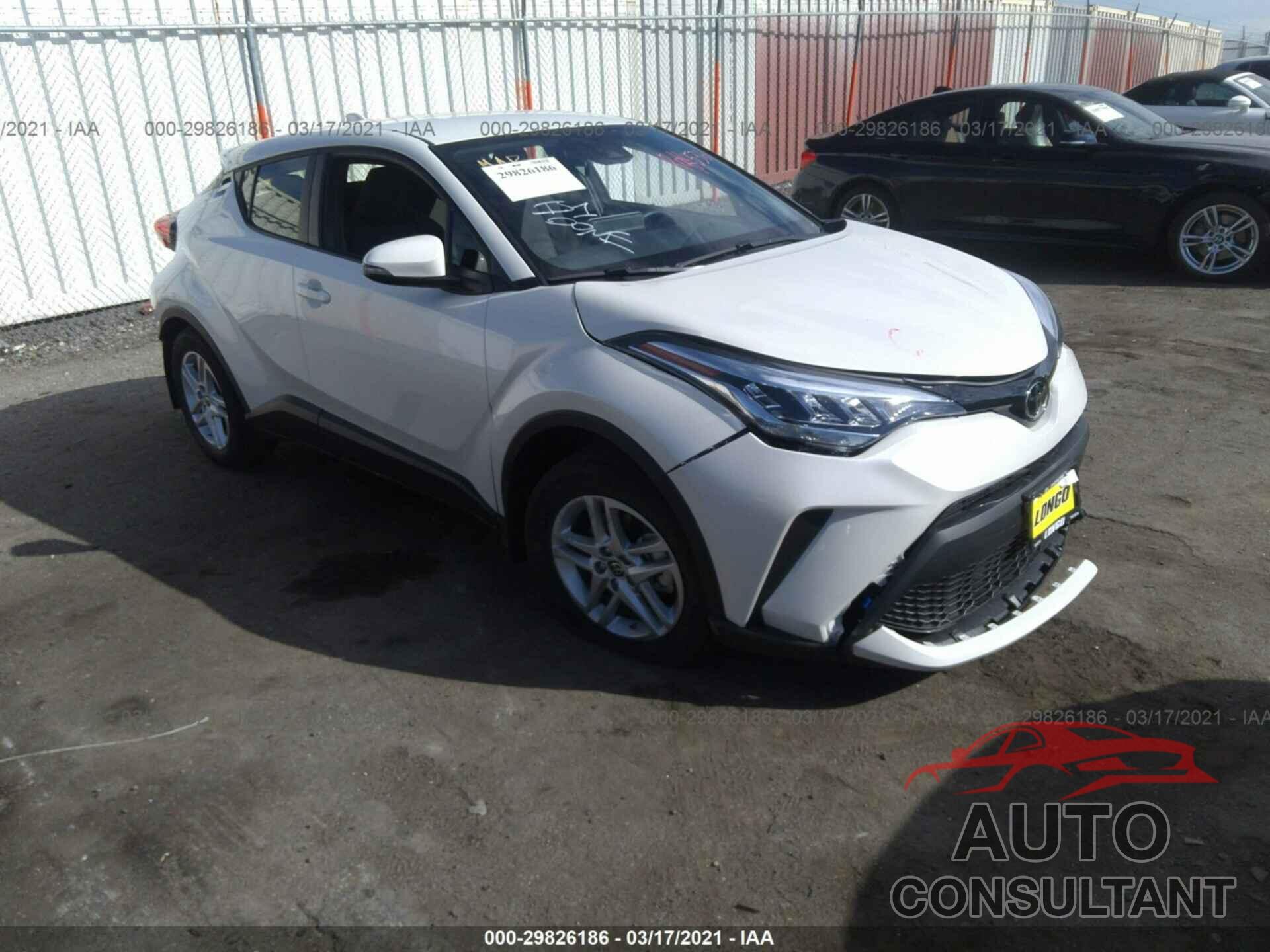 TOYOTA C-HR 2021 - JTNKHMBXXM1108060