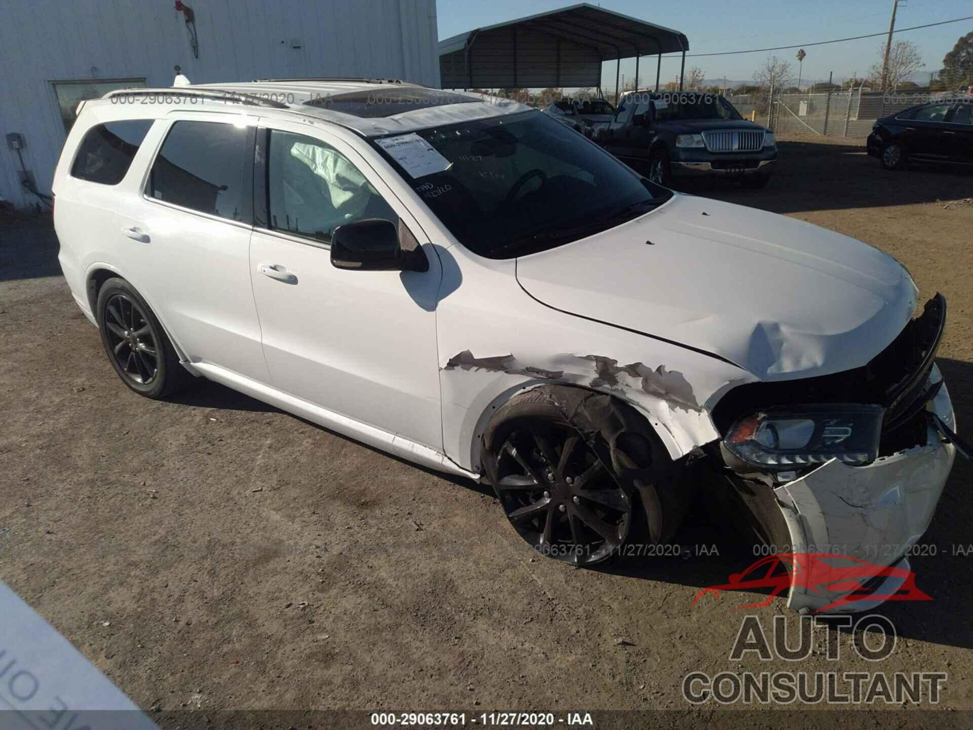 DODGE DURANGO 2018 - 1C4RDHDG3JC186327