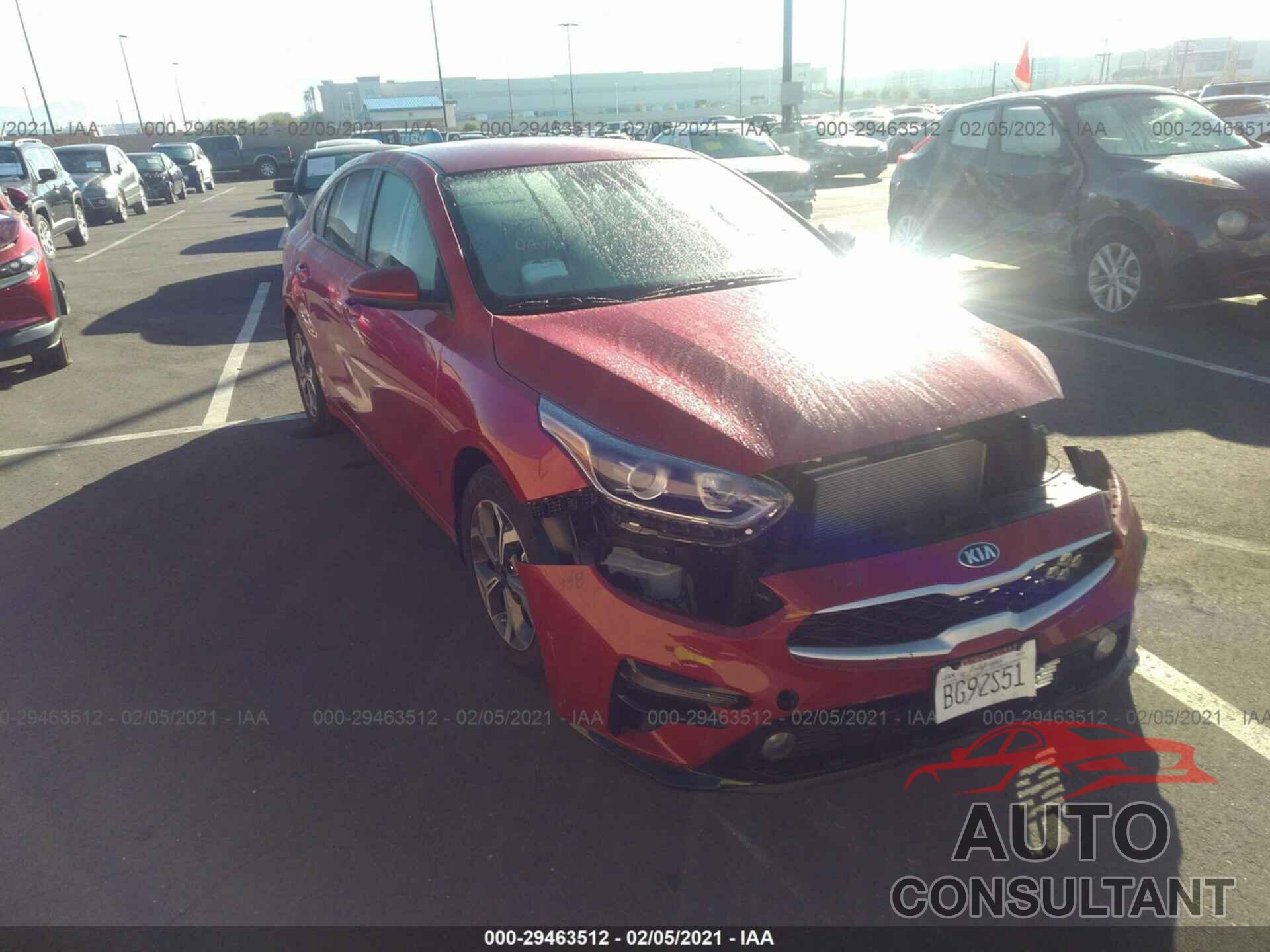 KIA FORTE 2021 - 3KPF24AD6ME273275