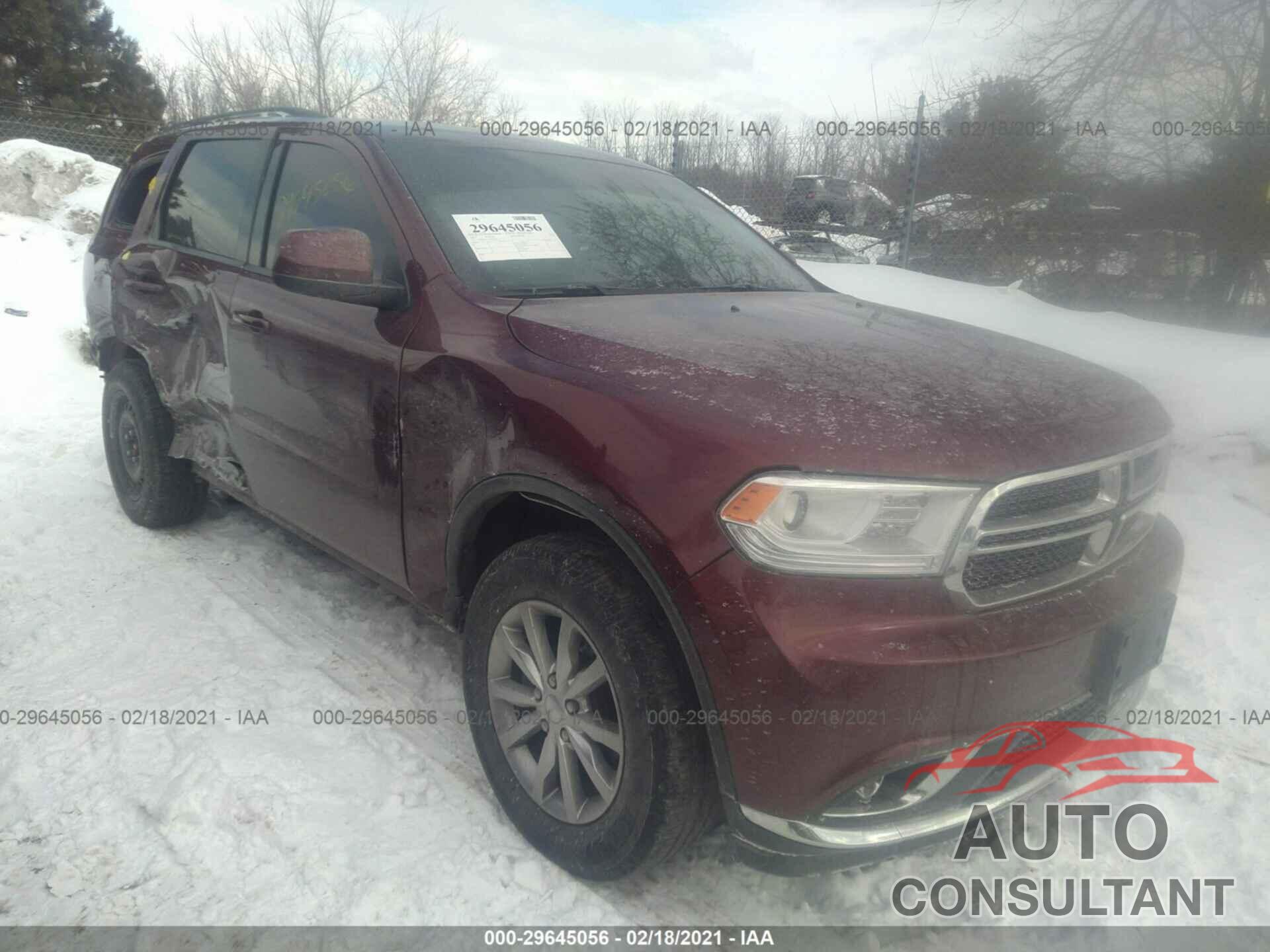 DODGE DURANGO 2017 - 1C4RDJAG1HC679381