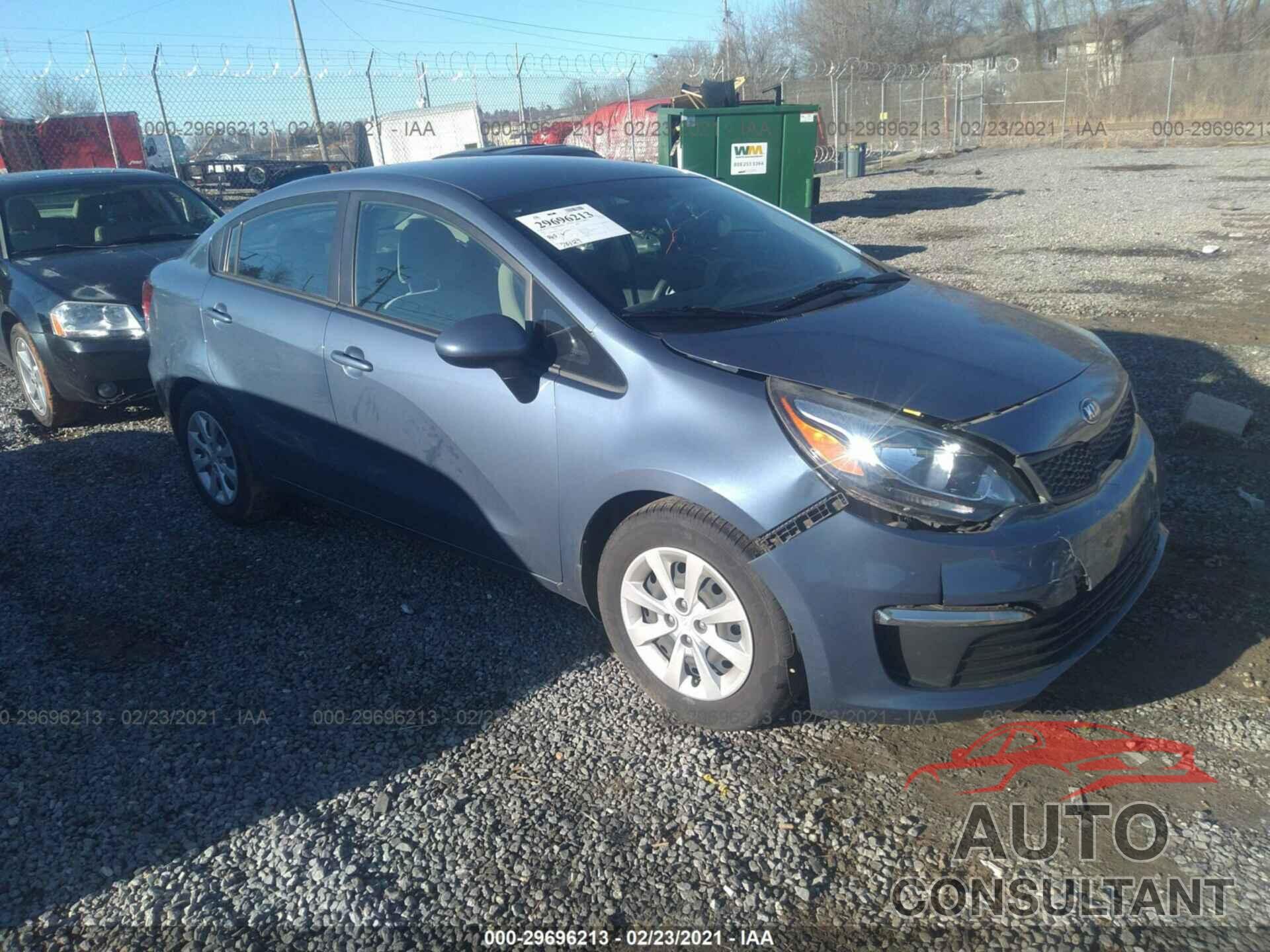KIA RIO 2016 - KNADM4A36G6649232