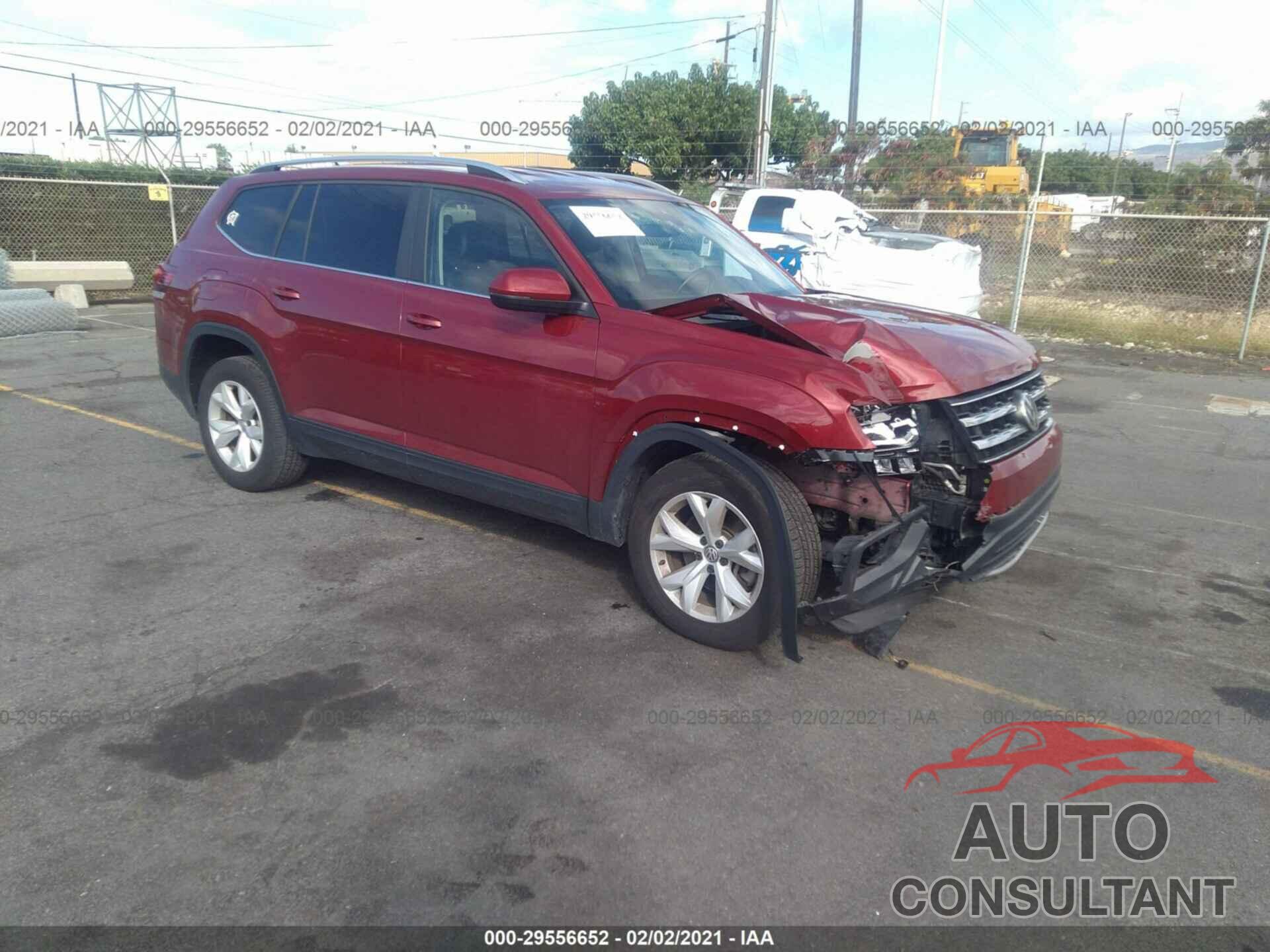 VOLKSWAGEN ATLAS 2018 - 1V2DR2CA2JC555439