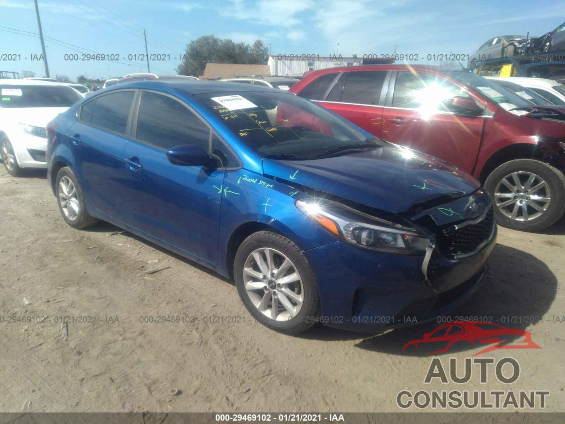 KIA FORTE 2017 - 3KPFL4A74HE006679