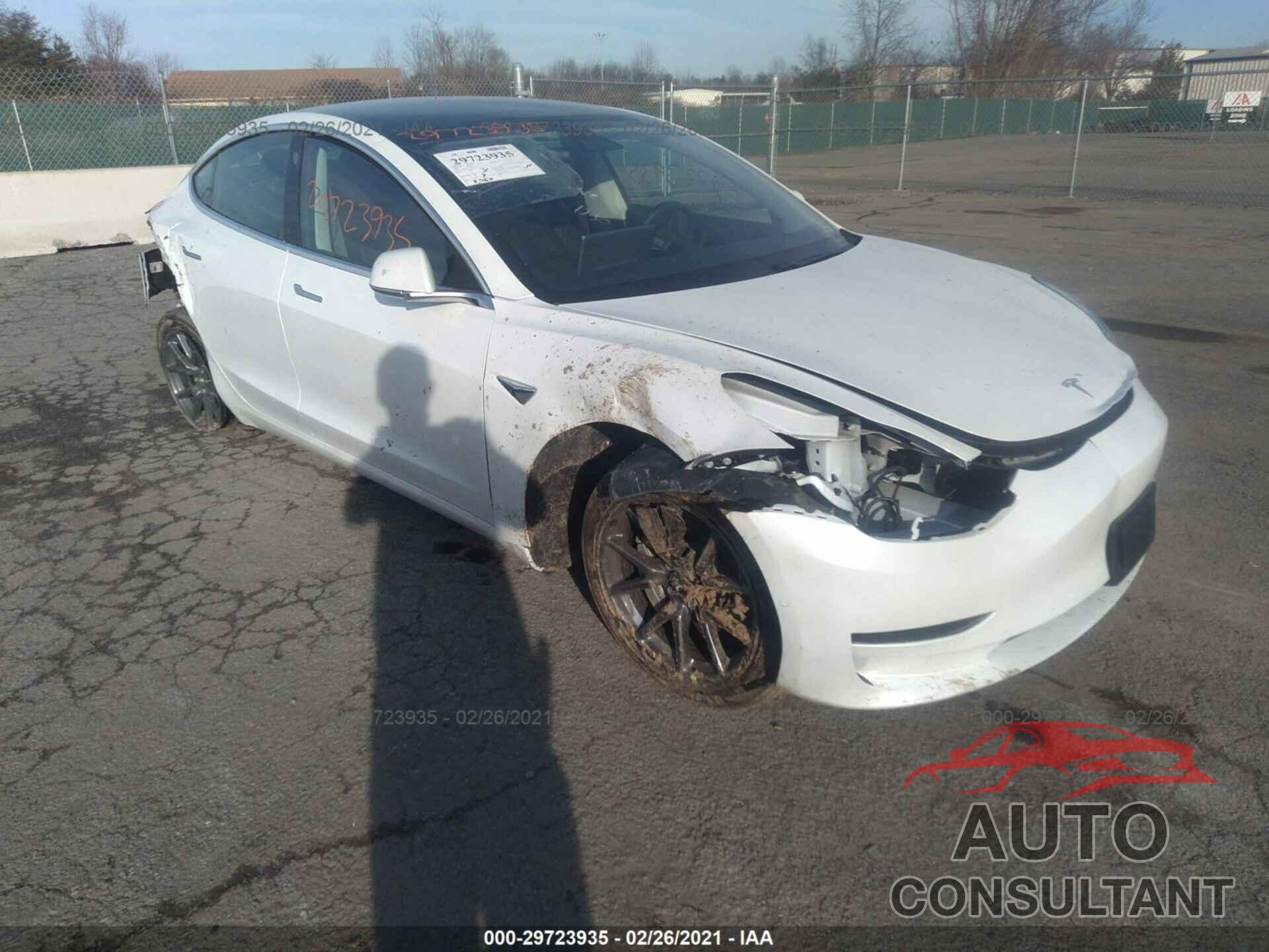 TESLA MODEL 3 2020 - 5YJ3E1EBXLF735329
