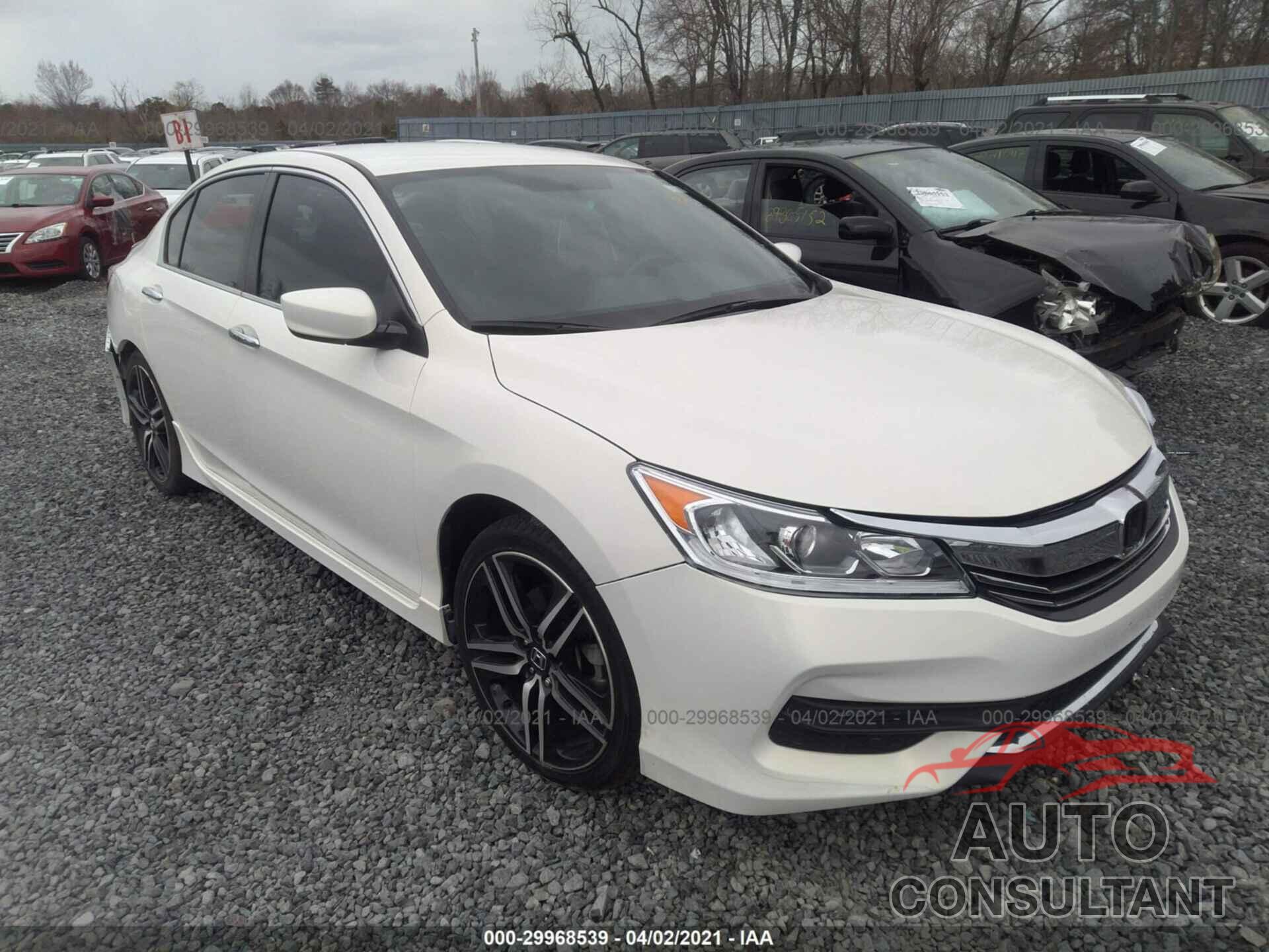 HONDA ACCORD SEDAN 2017 - 1HGCR2F57HA293551