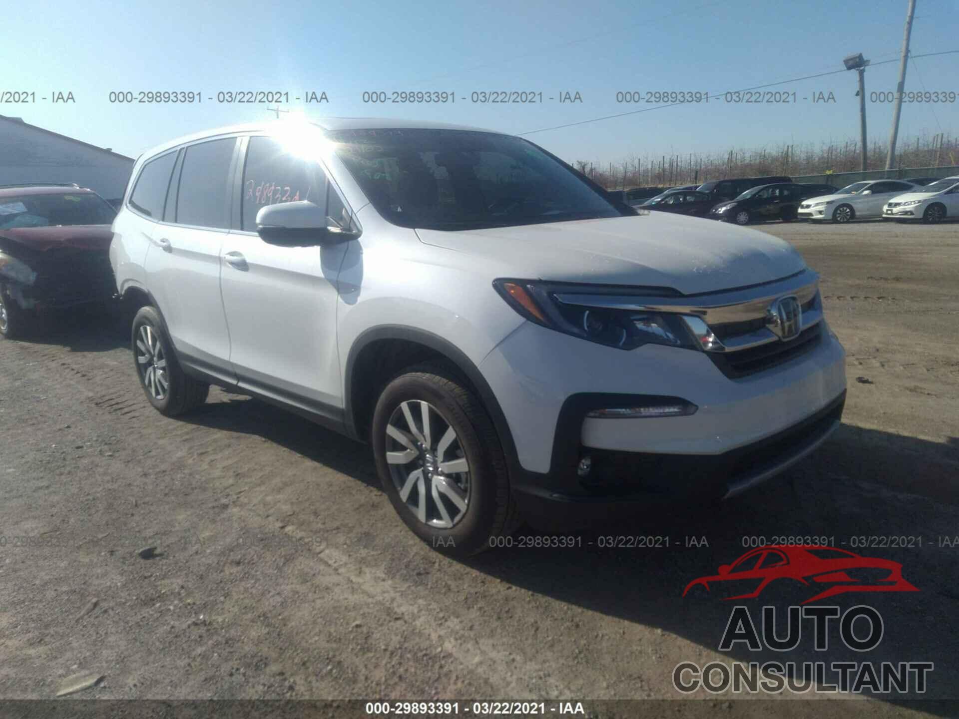 HONDA PILOT 2021 - 5FNYF6H52MB035196