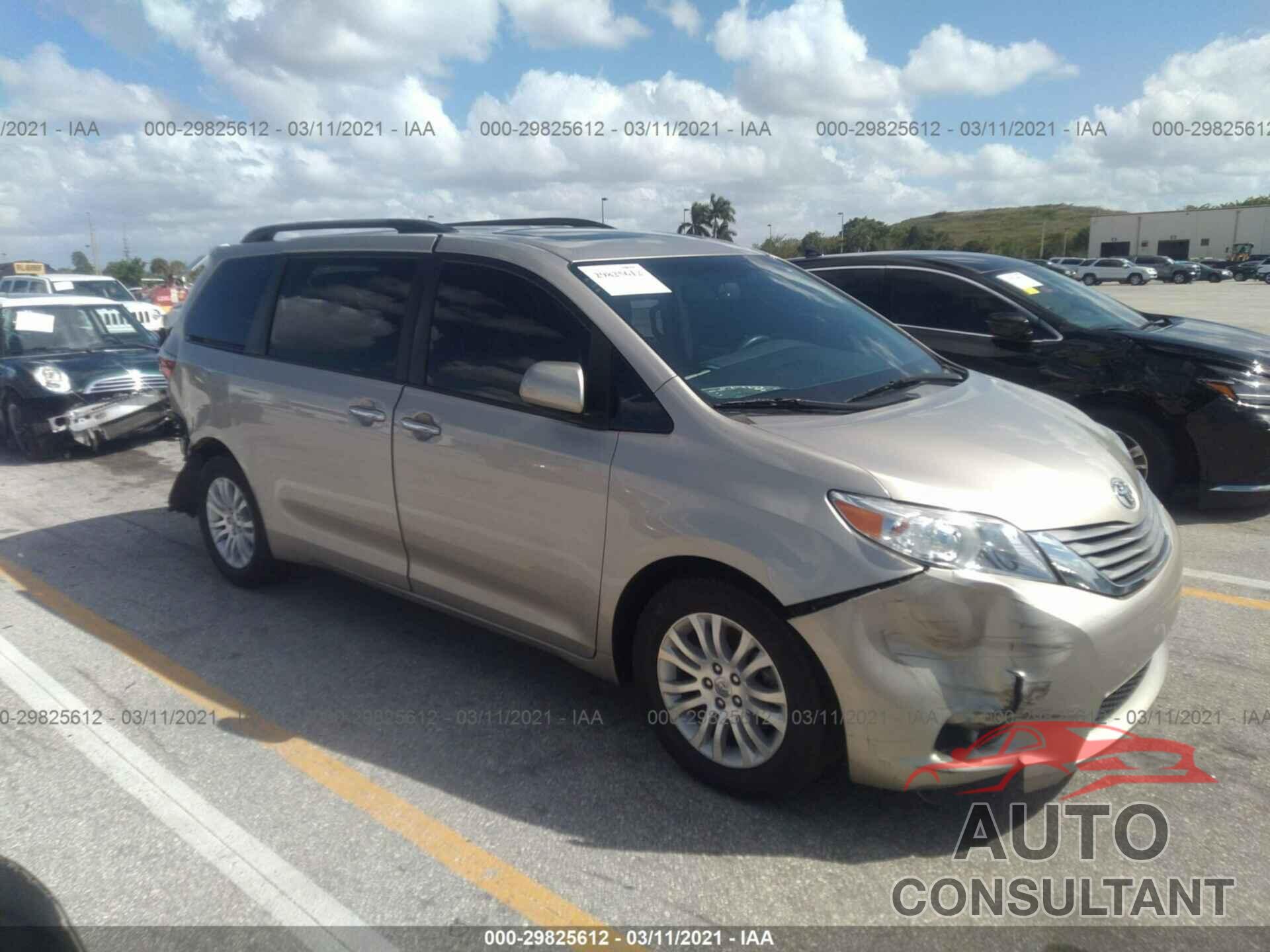 TOYOTA SIENNA 2017 - 5TDYZ3DCXHS854095