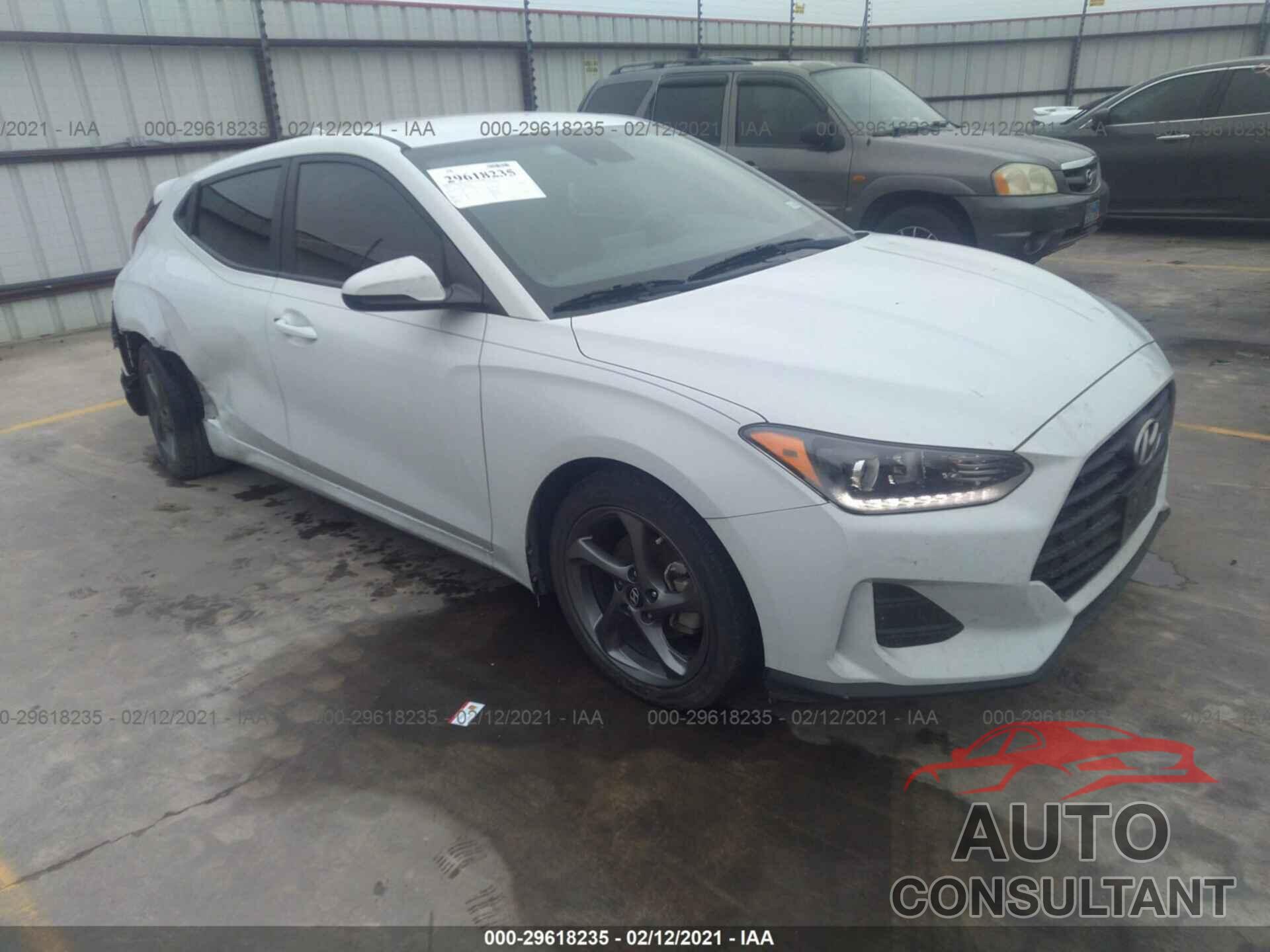 HYUNDAI VELOSTER 2019 - KMHTG6AFXKU006426