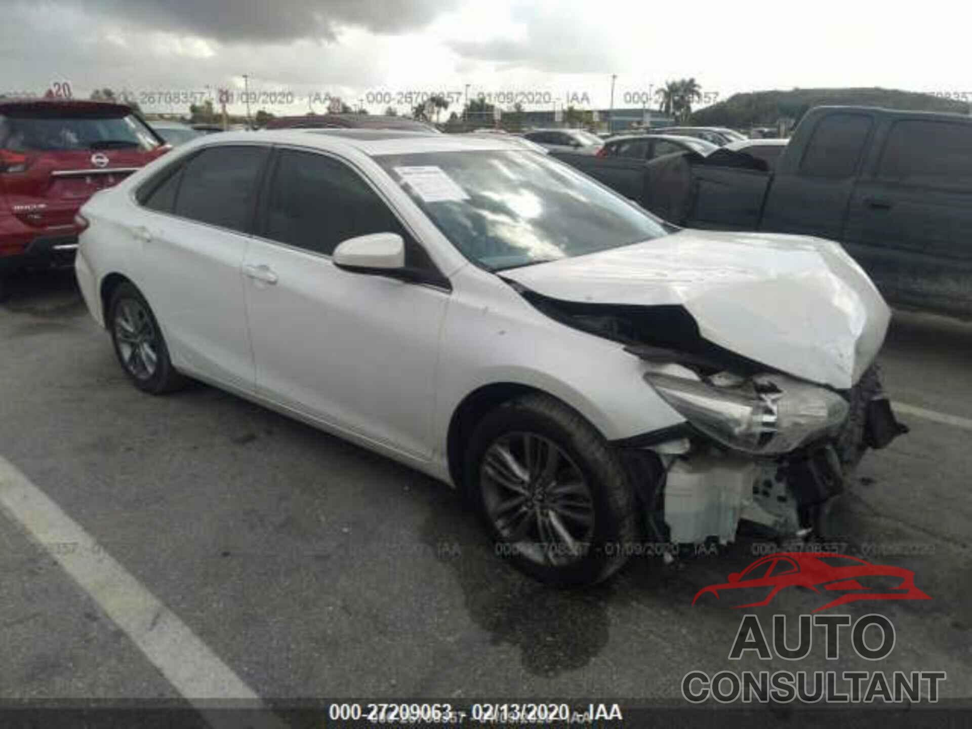 TOYOTA CAMRY 2016 - 4T1BF1FK9GU167753