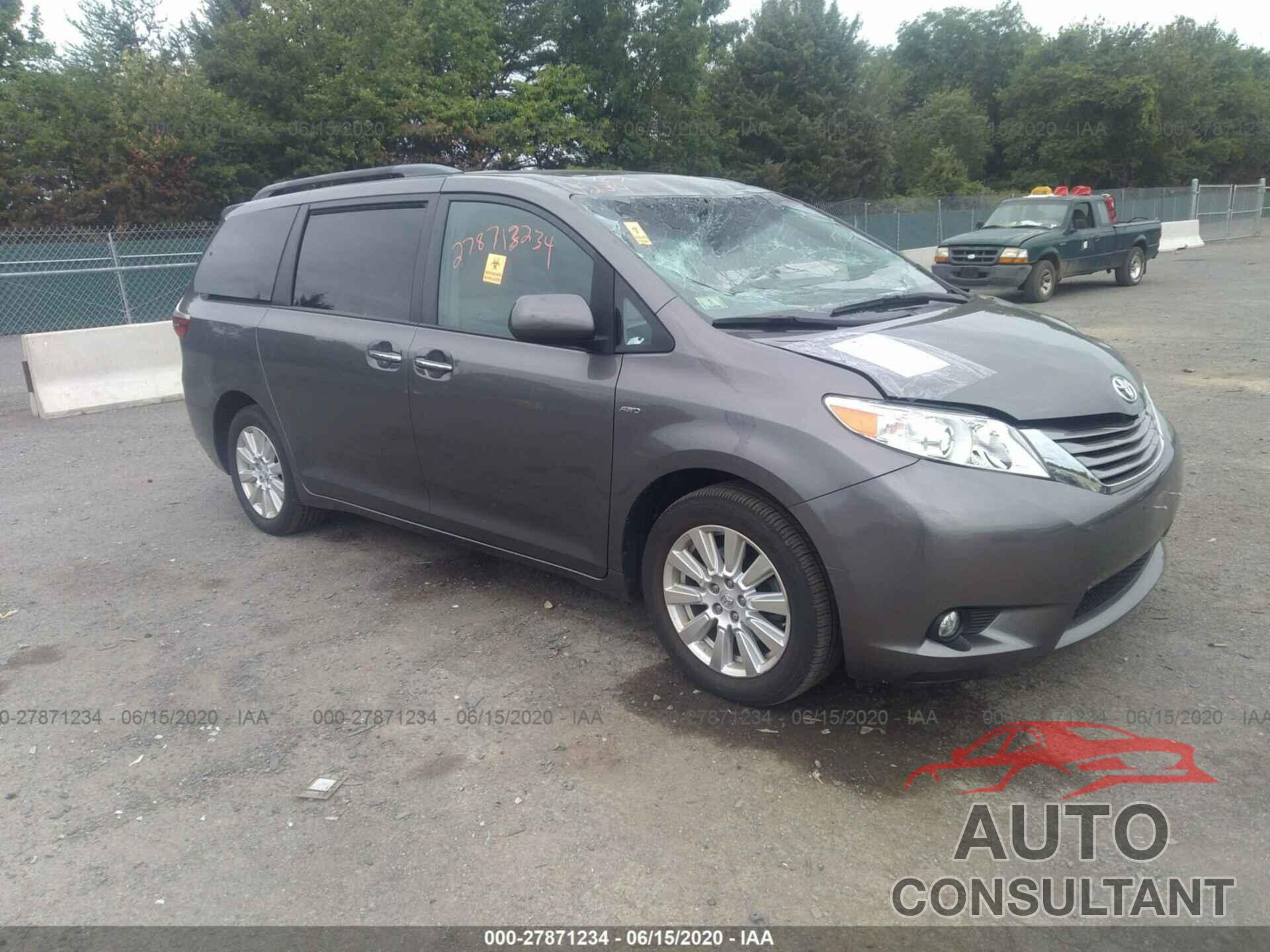 Toyota Sienna 2017 - 5TDDZ3DC1HS168722