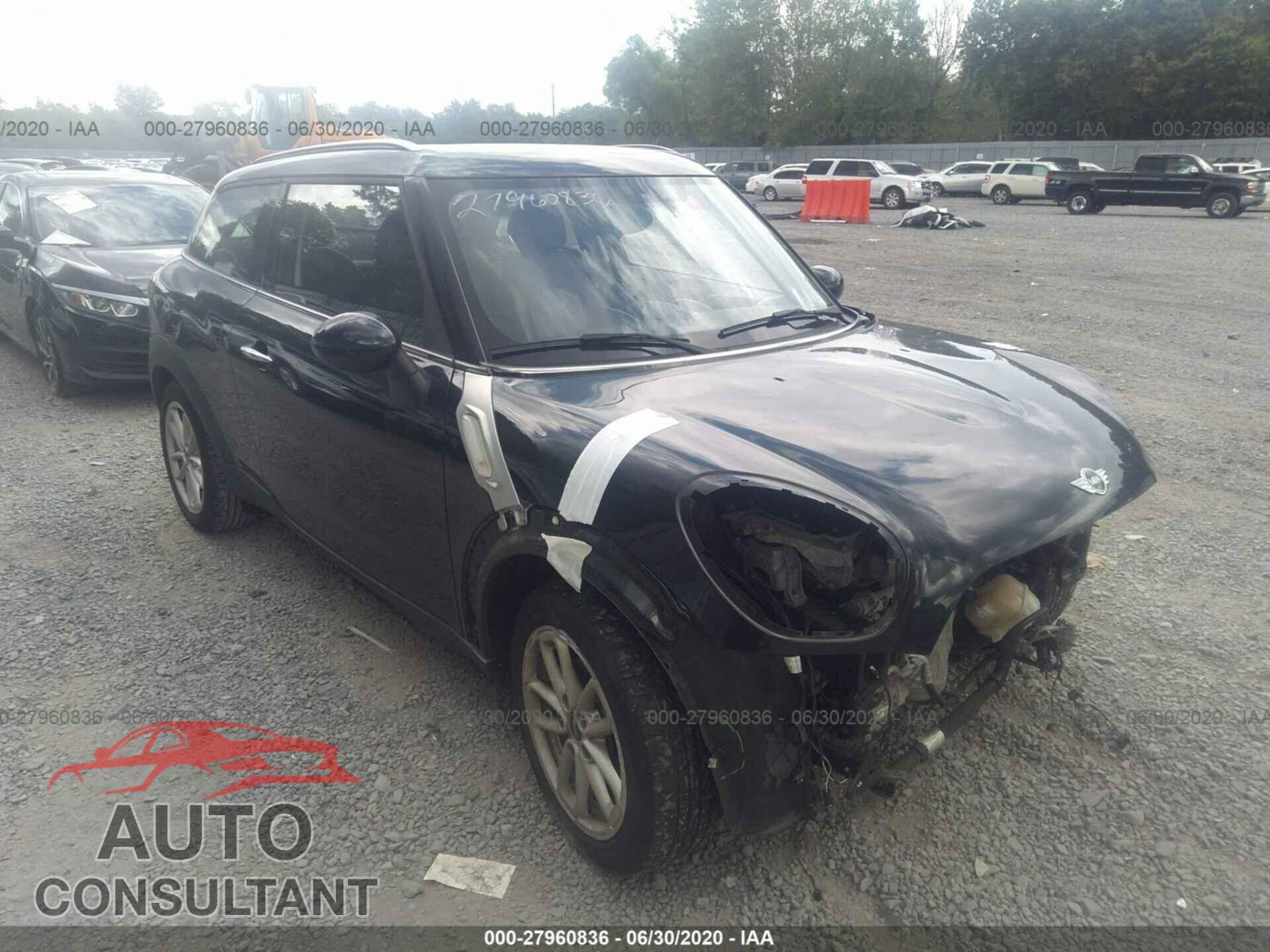 MINI COOPER PACEMAN 2015 - WMWSS1C51FWN95024