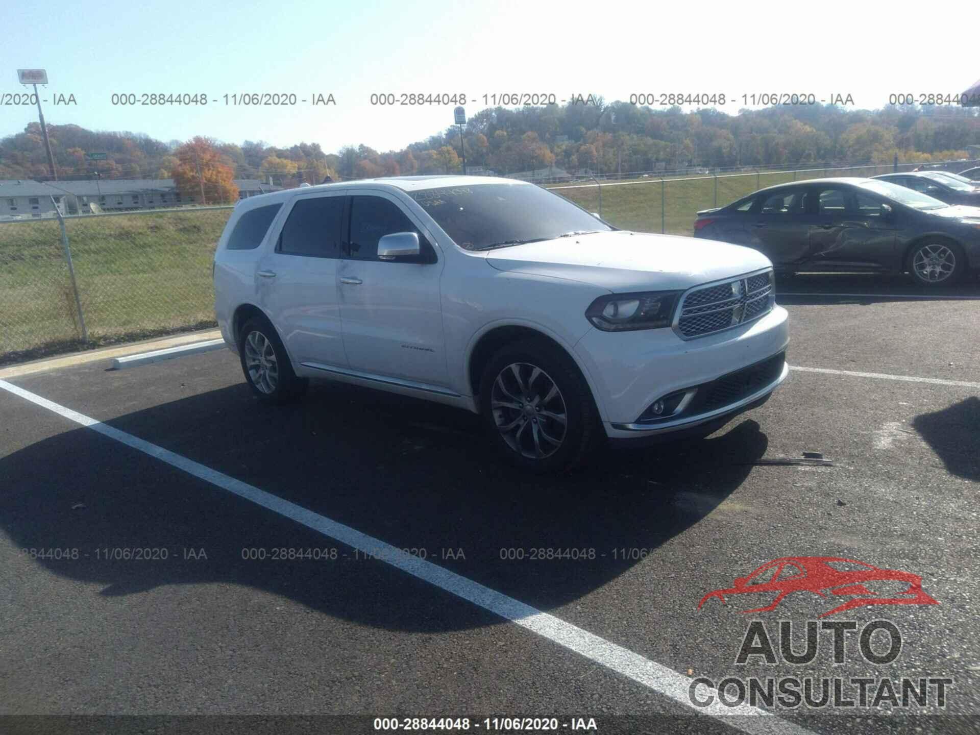 DODGE DURANGO 2016 - 1C4SDJET5GC475366