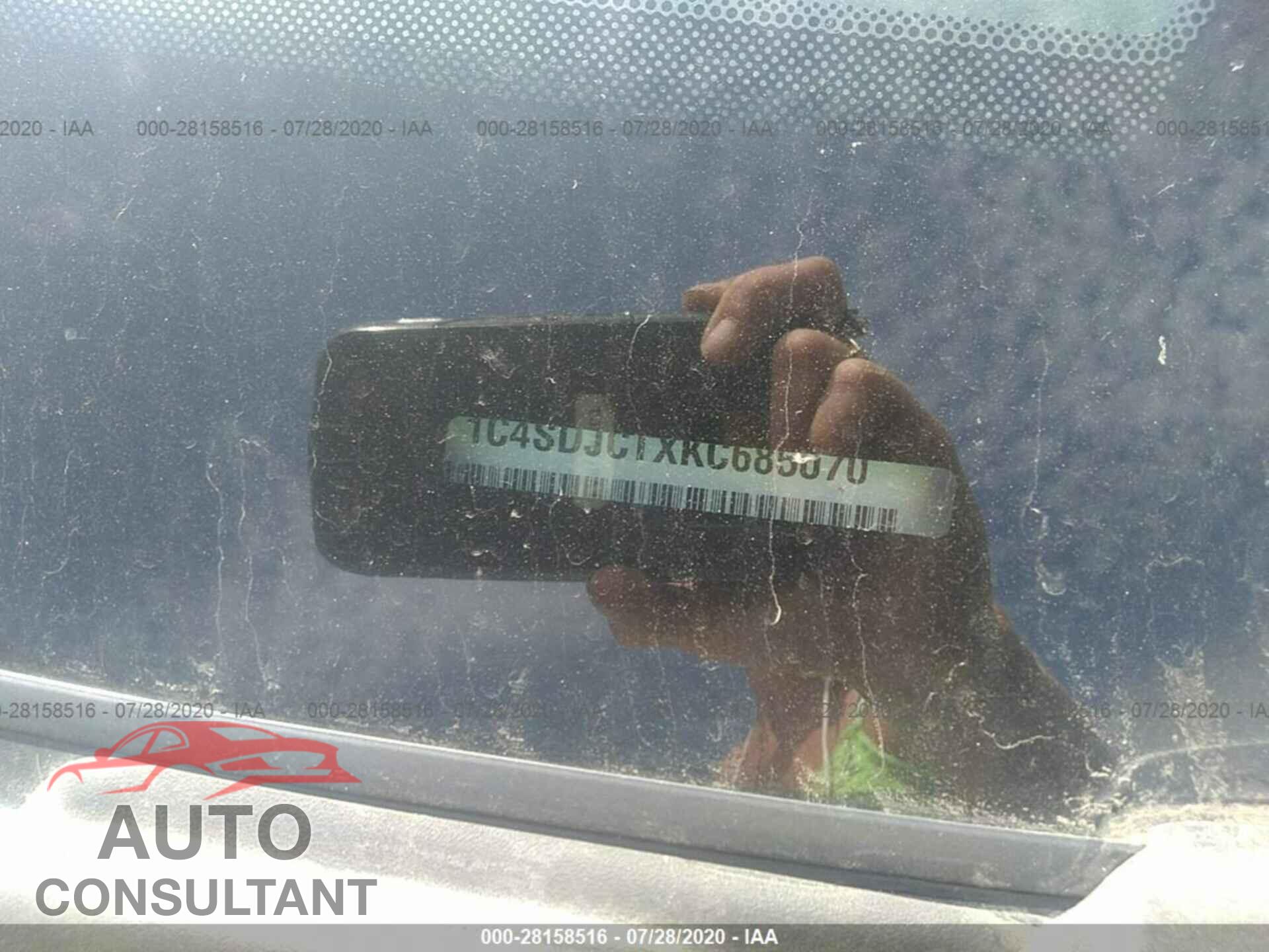 DODGE DURANGO 2019 - 1C4SDJCTXKC685070