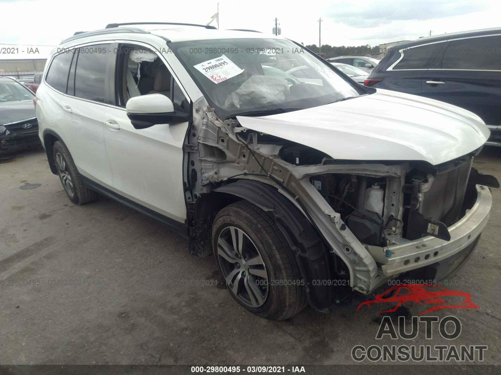 HONDA PILOT 2016 - 5FNYF5H80GB039577
