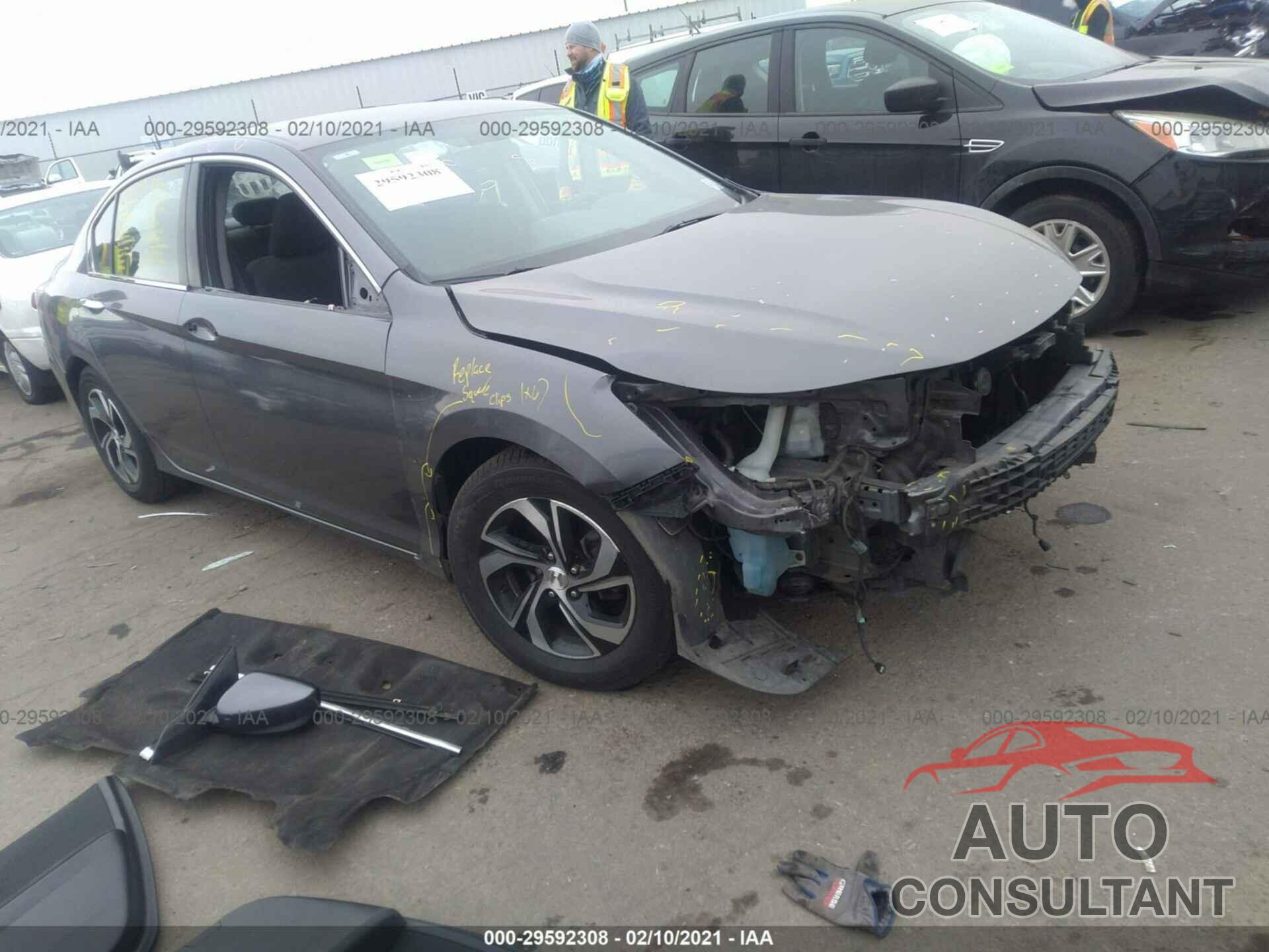 HONDA ACCORD SEDAN 2016 - 1HGCR2F39GA096474