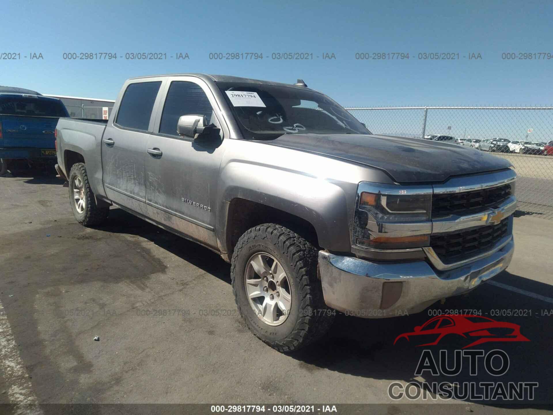 CHEVROLET SILVERADO 1500 2017 - 3GCPCRECXHG123860