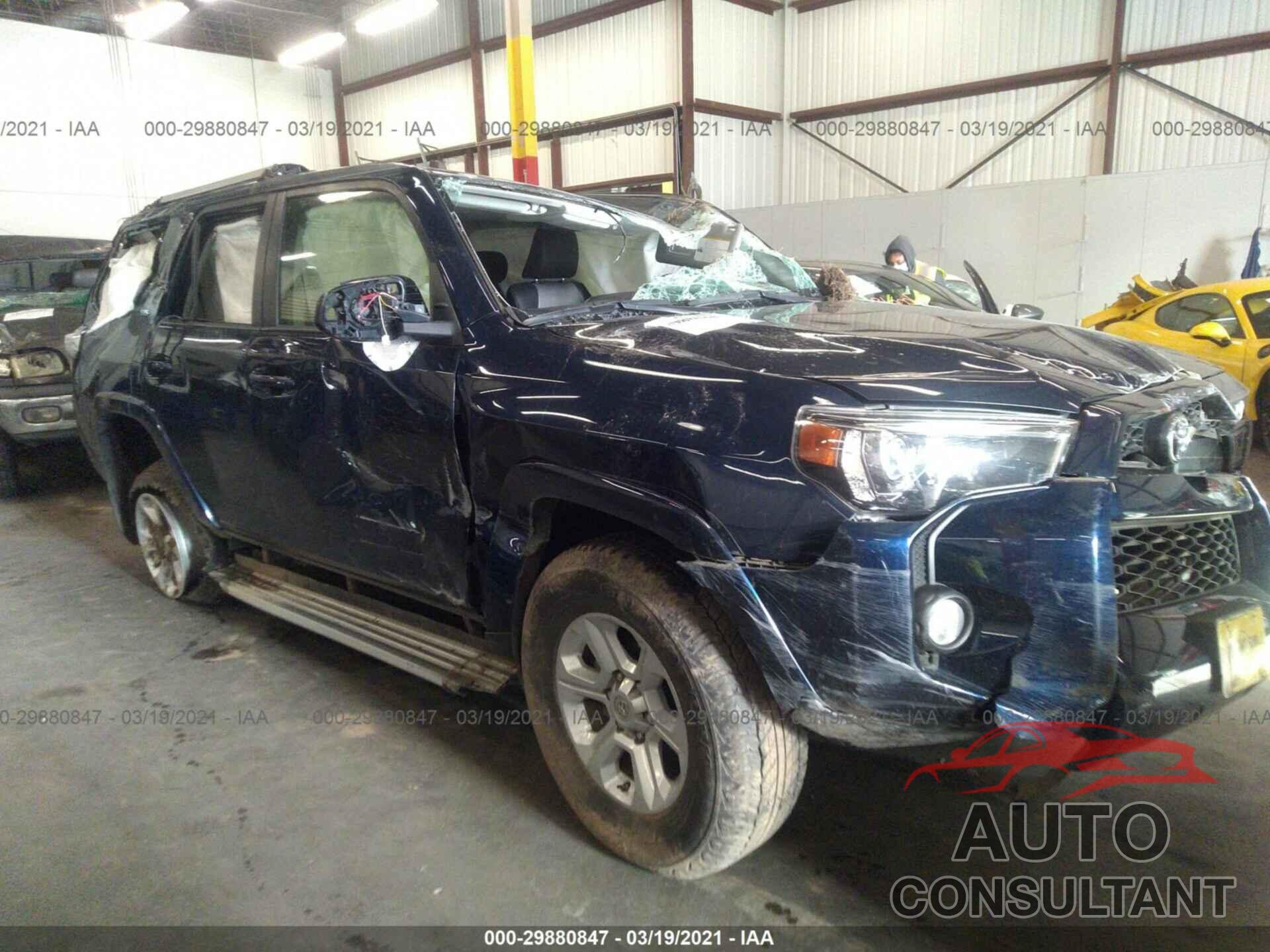 TOYOTA 4RUNNER 2017 - JTEBU5JR5H5455458