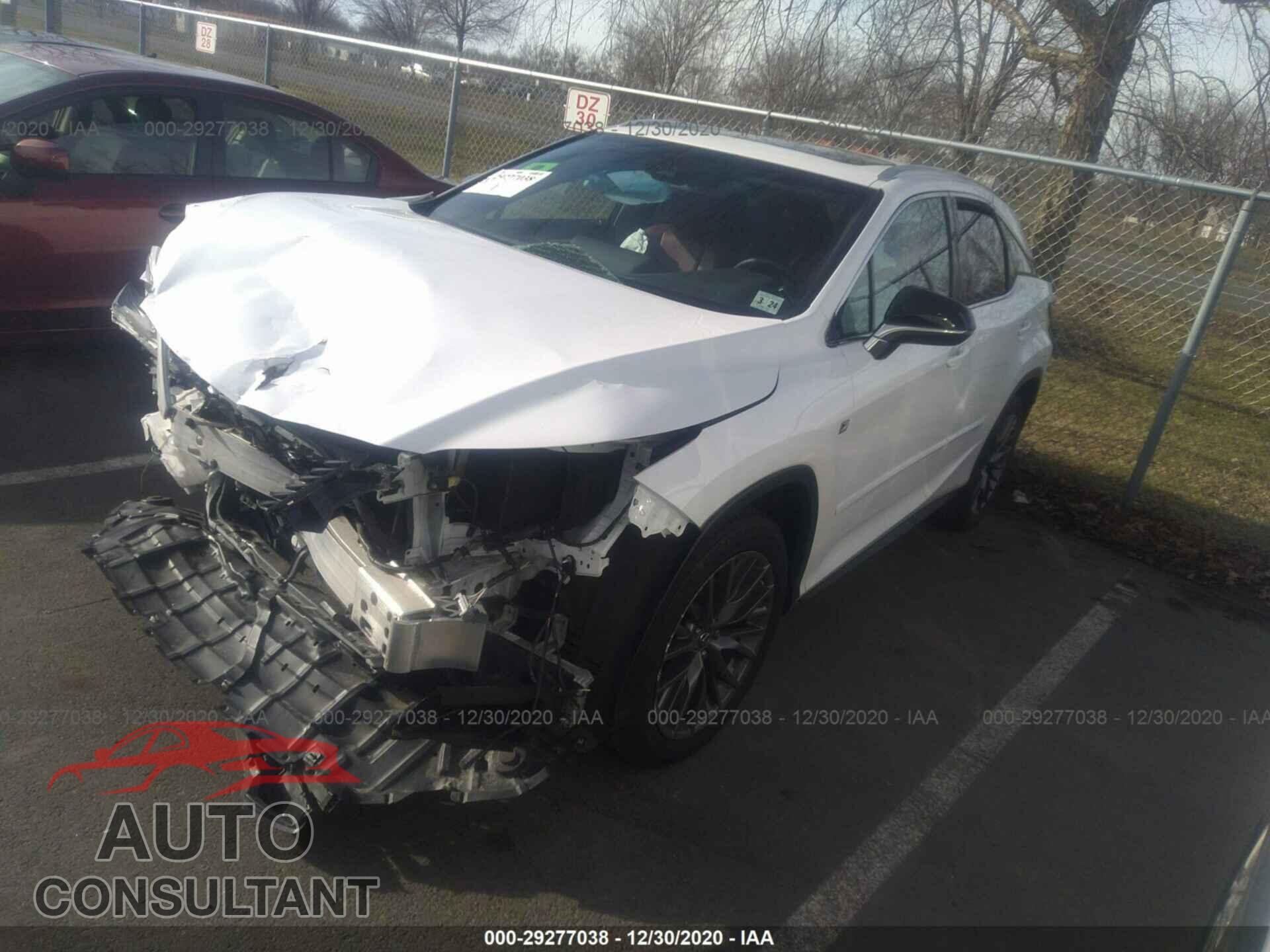 LEXUS RX 2019 - 2T2BZMCA4KC189167