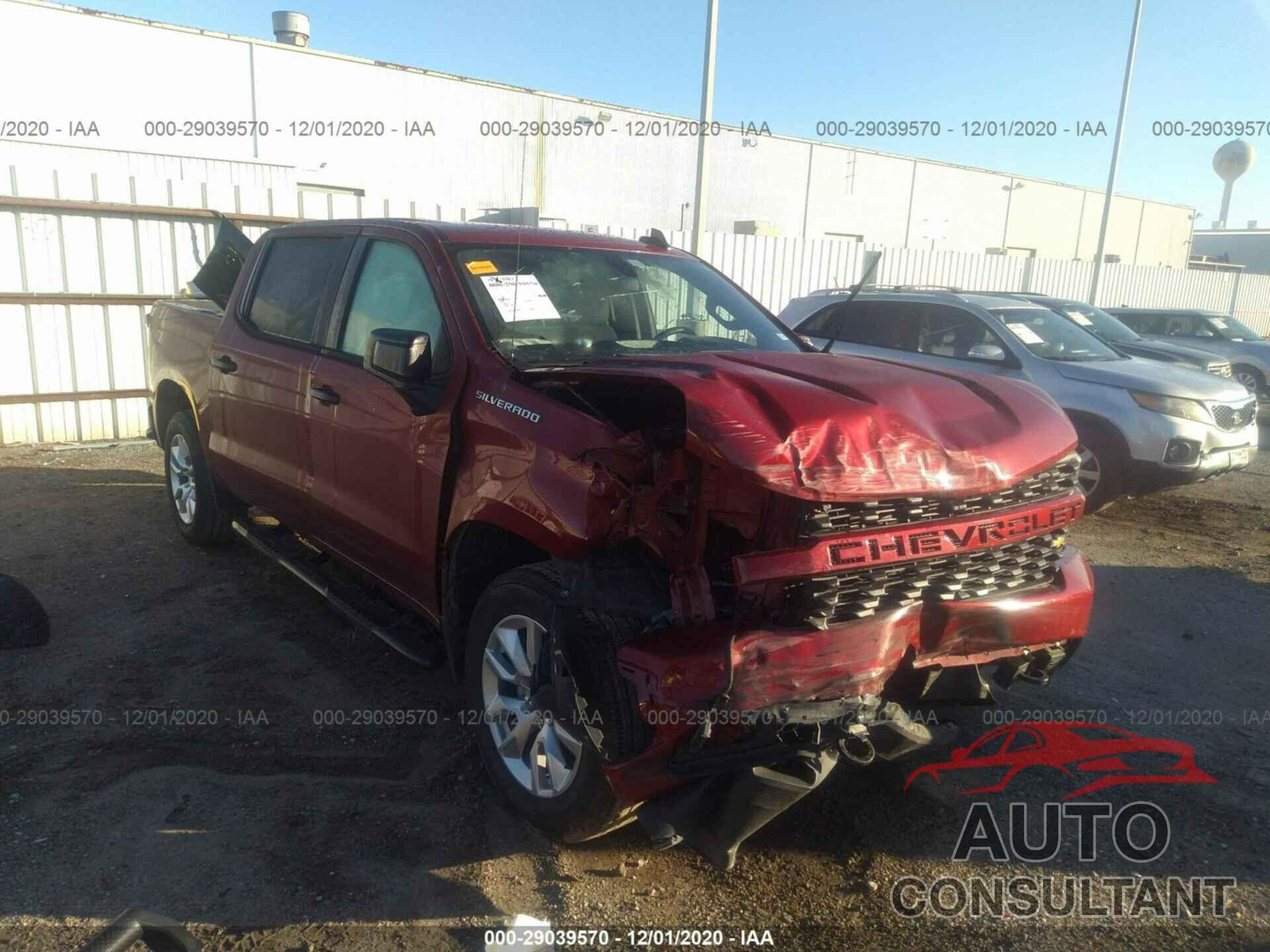CHEVROLET SILVERADO 1500 2020 - 3GCPWBEK6LG147913