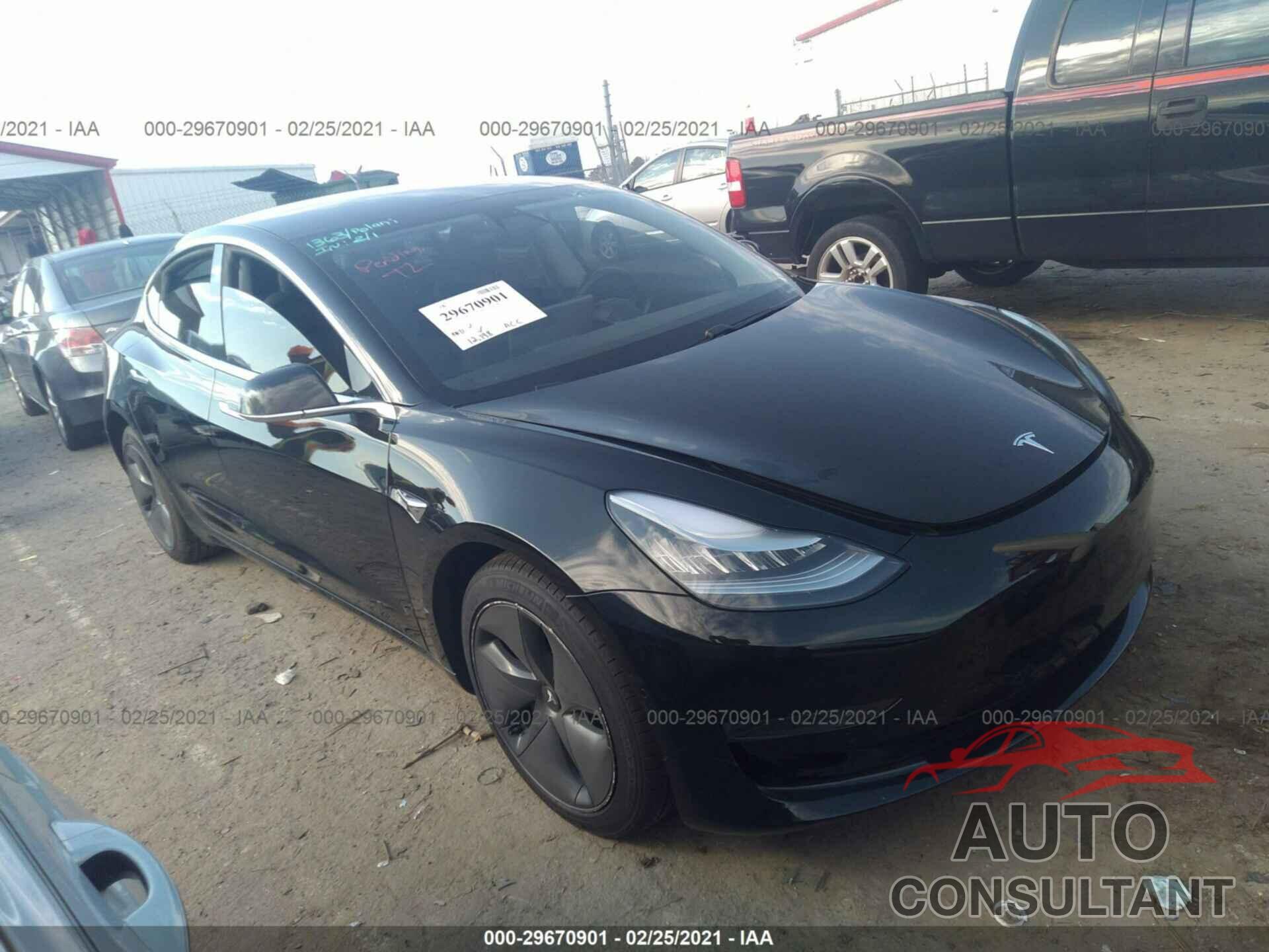 TESLA MODEL 3 2020 - 5YJ3E1EA4LF606333