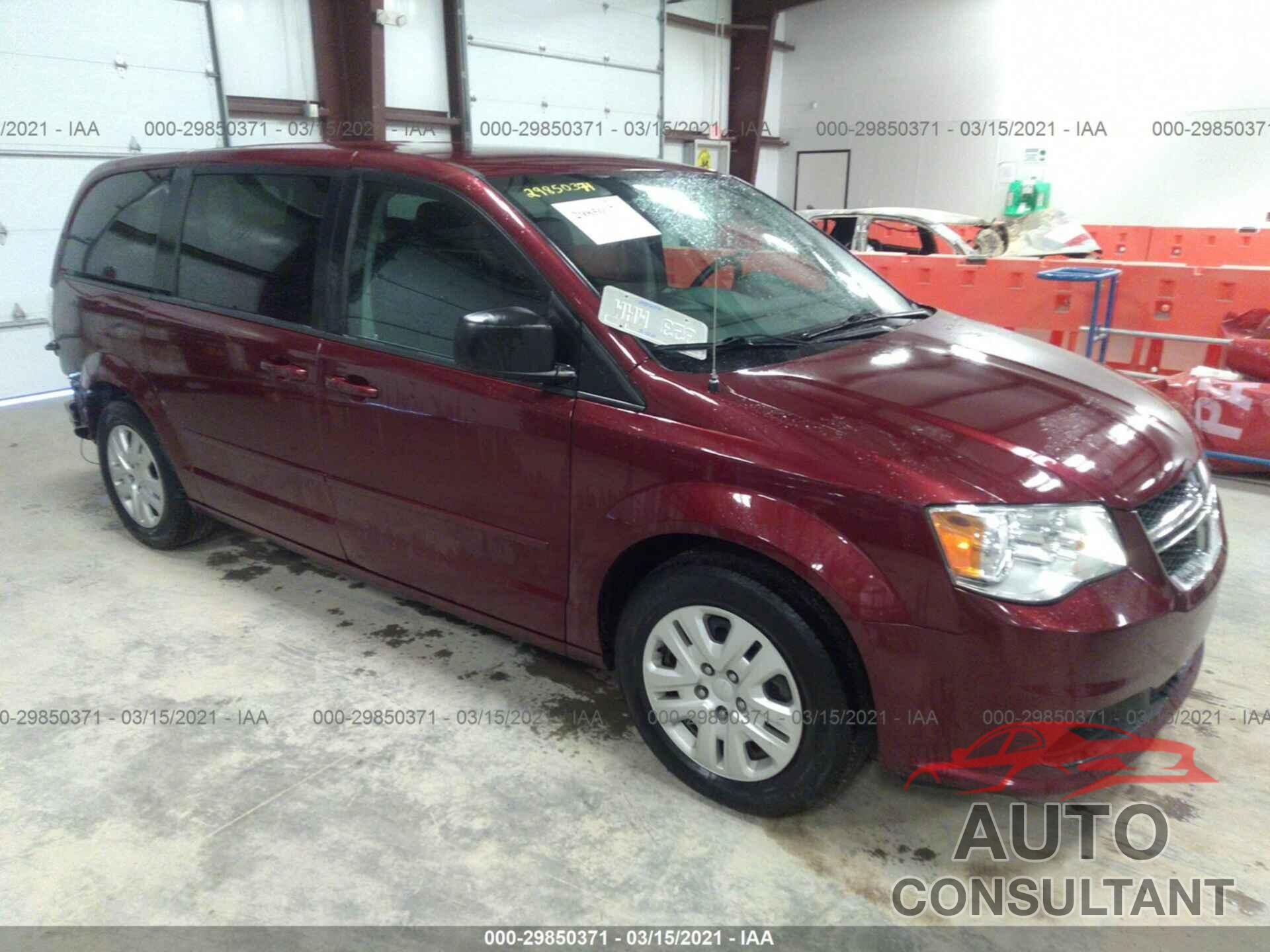 DODGE GRAND CARAVAN 2017 - 2C4RDGBG3HR599797