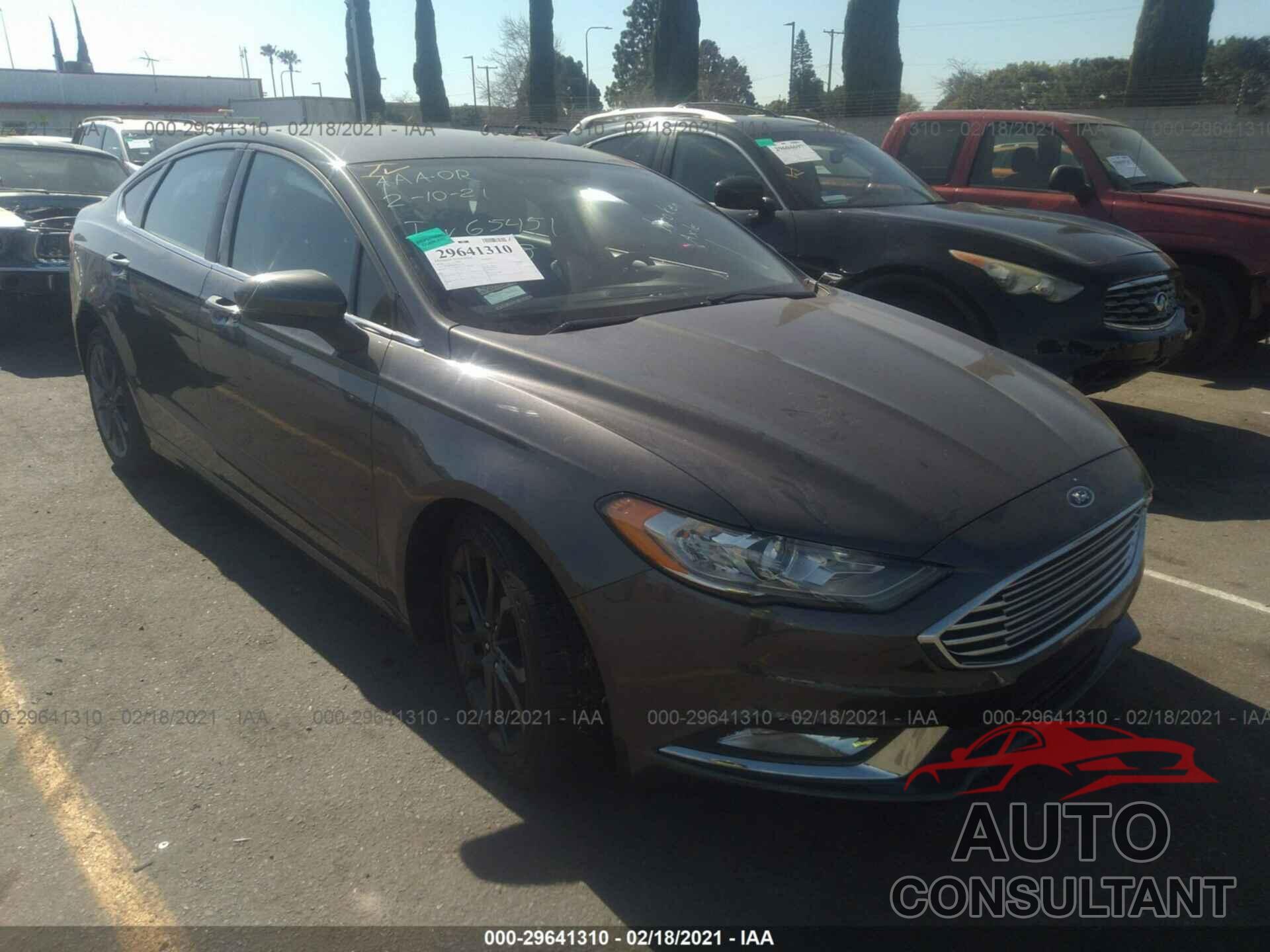 FORD FUSION 2018 - 3FA6P0H77JR181158