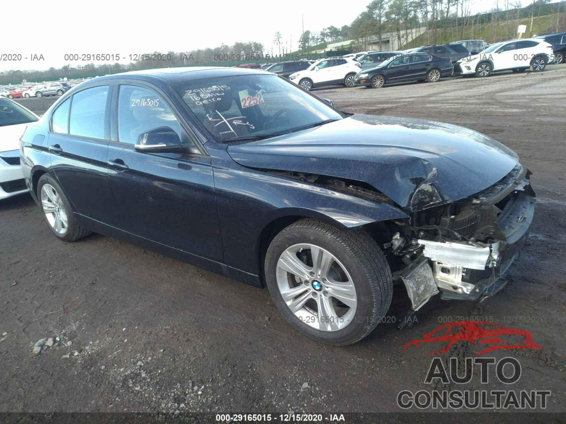 BMW 3 SERIES 2016 - WBA8E3G51GNU01672