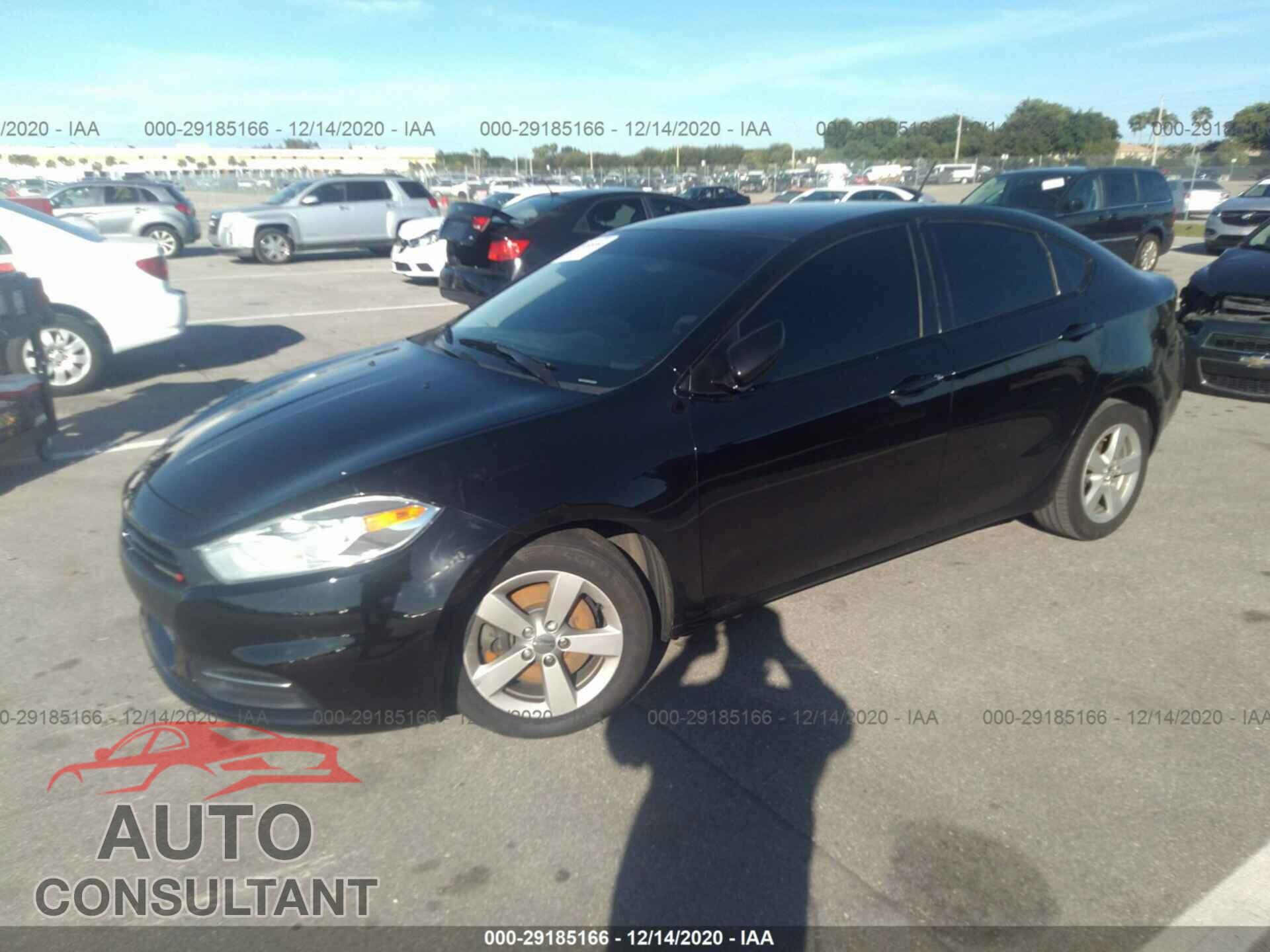 DODGE DART 2016 - 1C3CDFFA2GD815957
