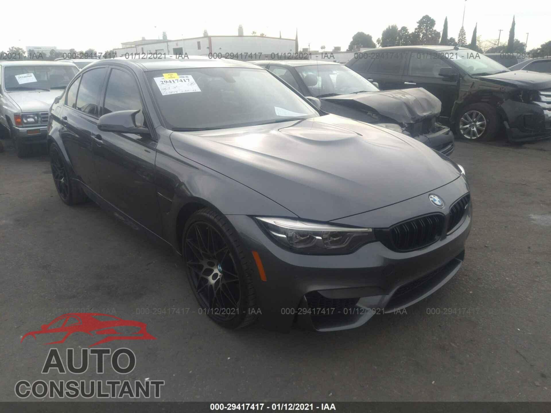 BMW M3 2018 - WBS8M9C51J5L00159