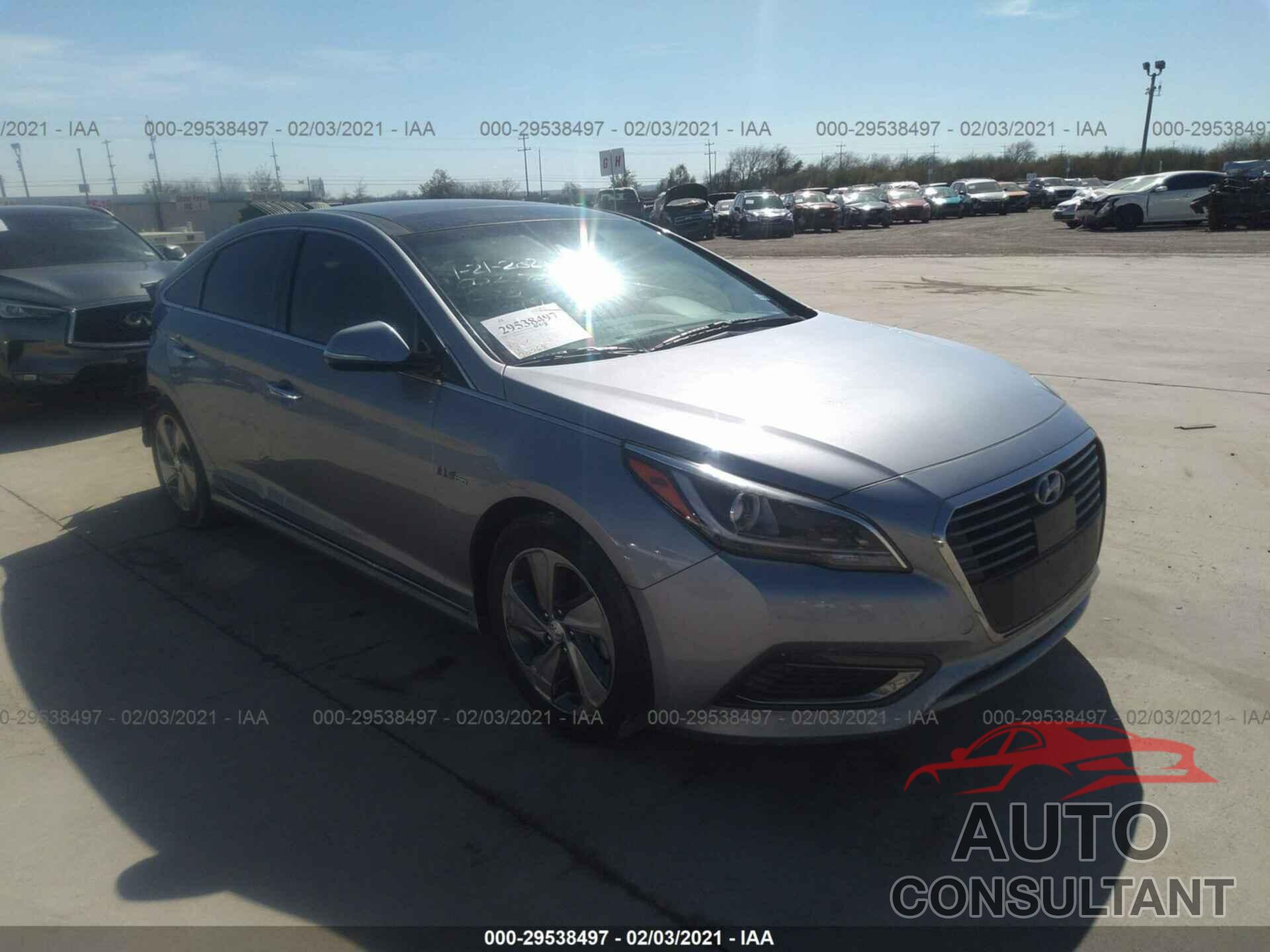 HYUNDAI SONATA HYBRID 2016 - KMHE34L1XGA019941