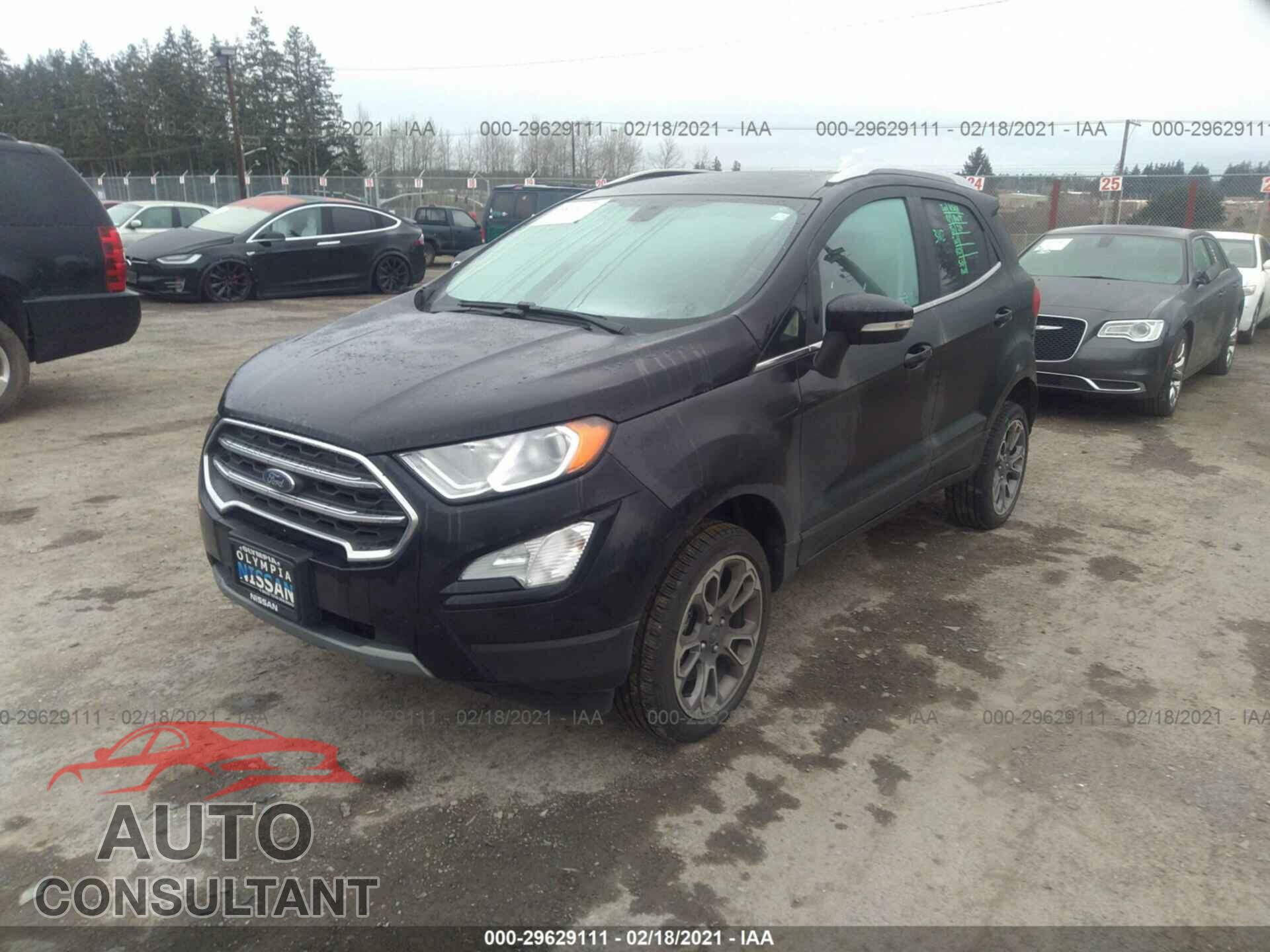 FORD ECOSPORT 2019 - MAJ6S3KL4KC307689