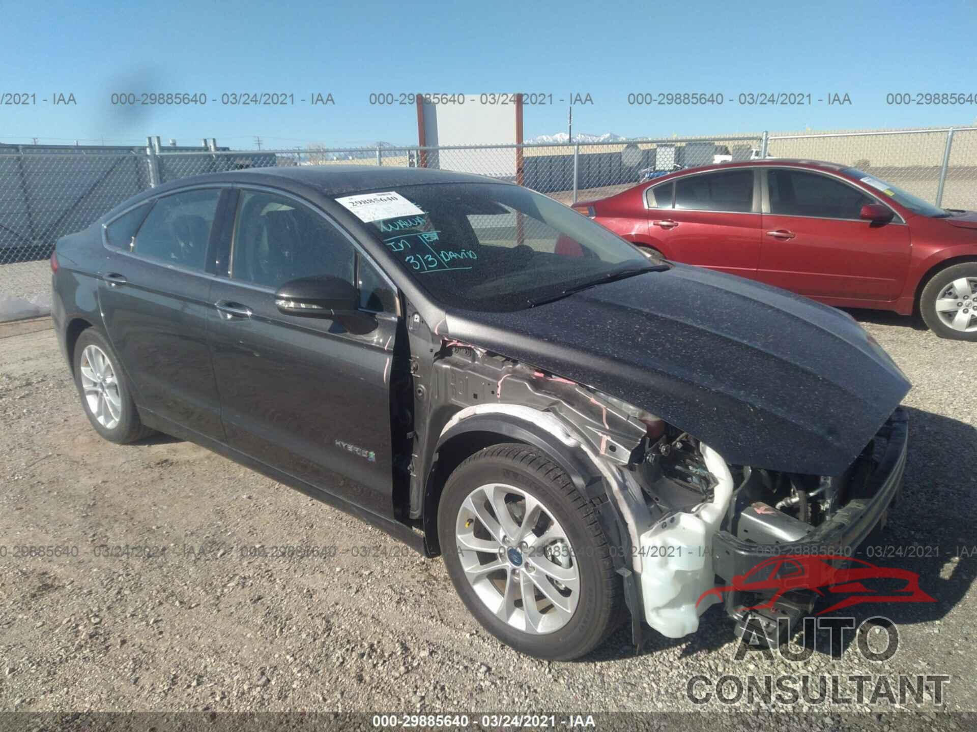 FORD FUSION HYBRID 2019 - 3FA6P0MU6KR201476