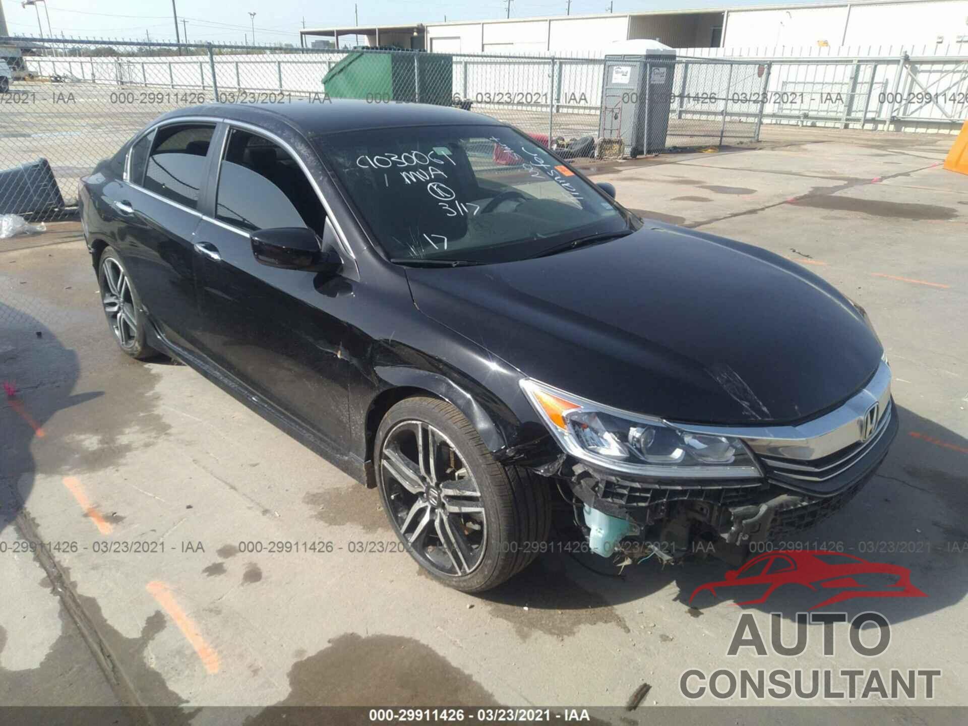 HONDA ACCORD SEDAN 2017 - 1HGCR2F54HA240192