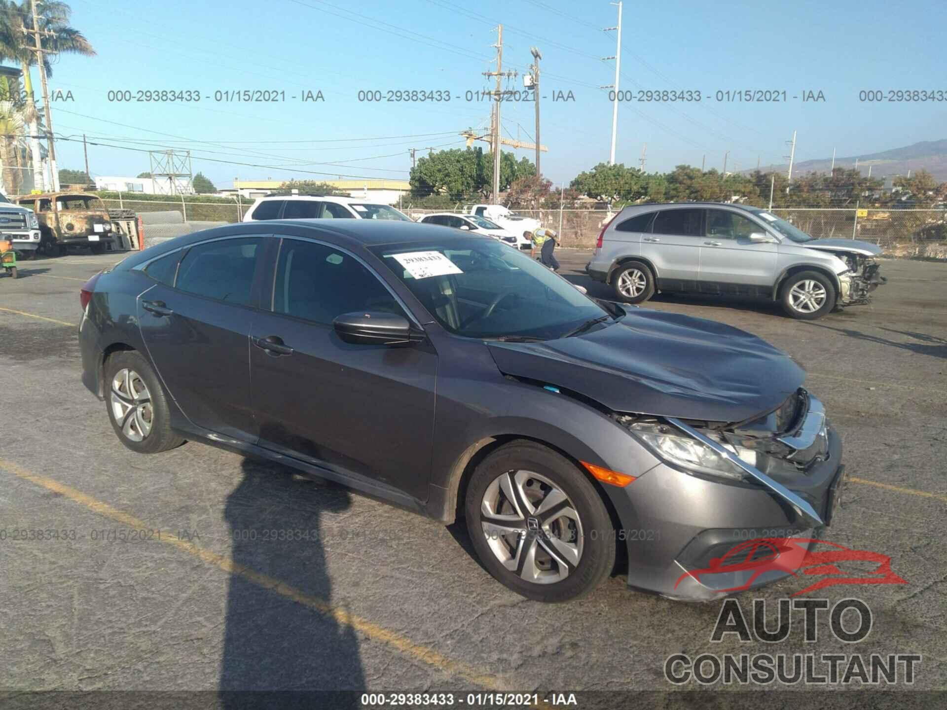 HONDA CIVIC SEDAN 2016 - 2HGFC2F56GH503720