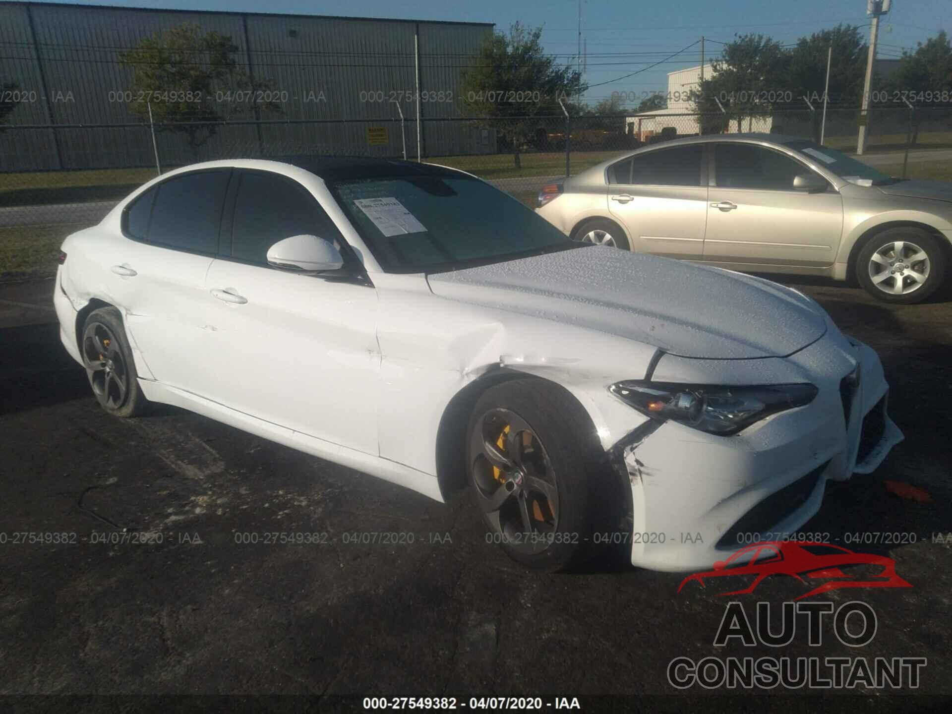 ALFA ROMEO GIULIA 2017 - ZARFAEBN6H7551409